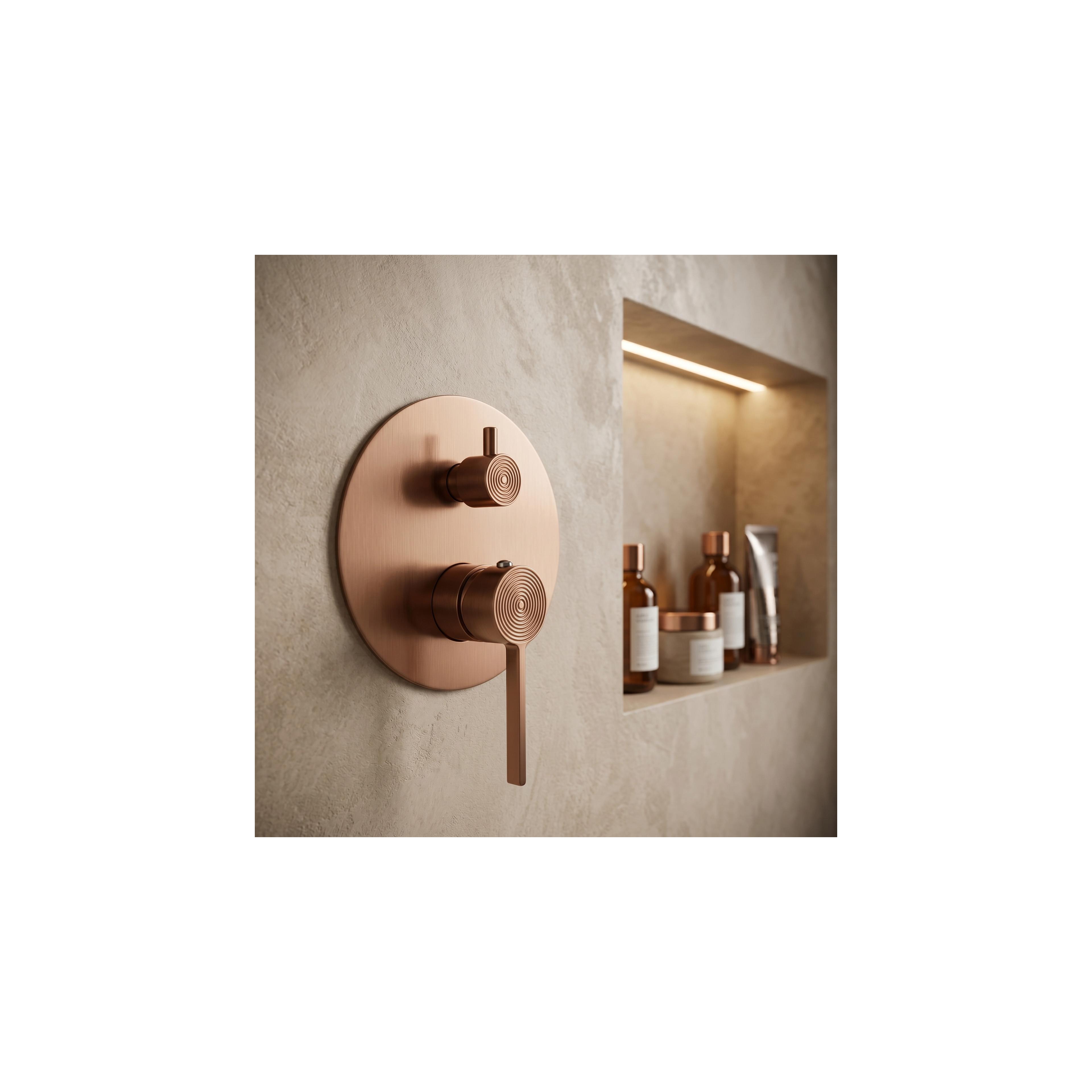 Душ система за вграждане Rea Foster Brush Copper