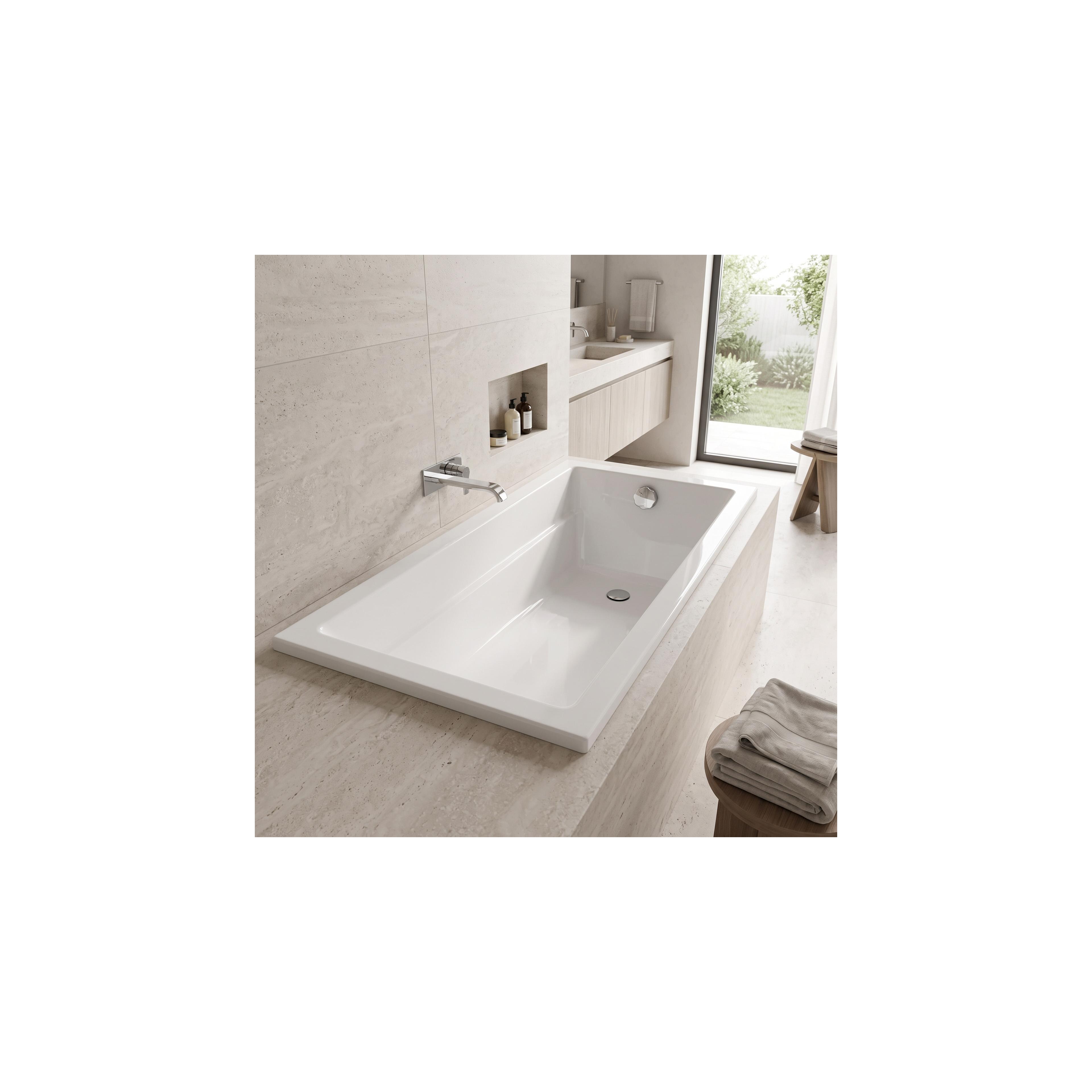 Baignoire acrylique encastrable Rea Catania 160