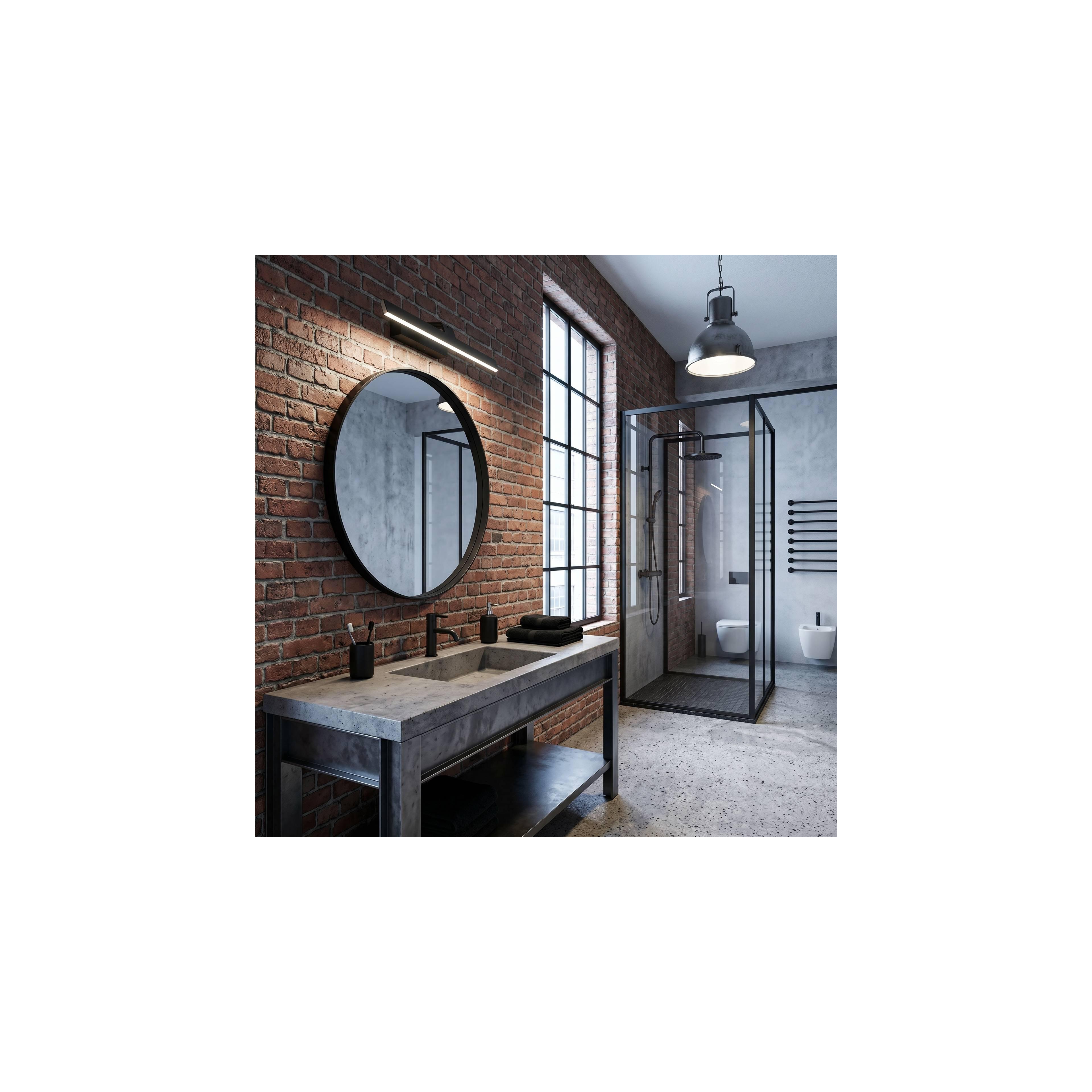 Vannitoa seina LED-valgusti SWE010-1W 43cm BLACK