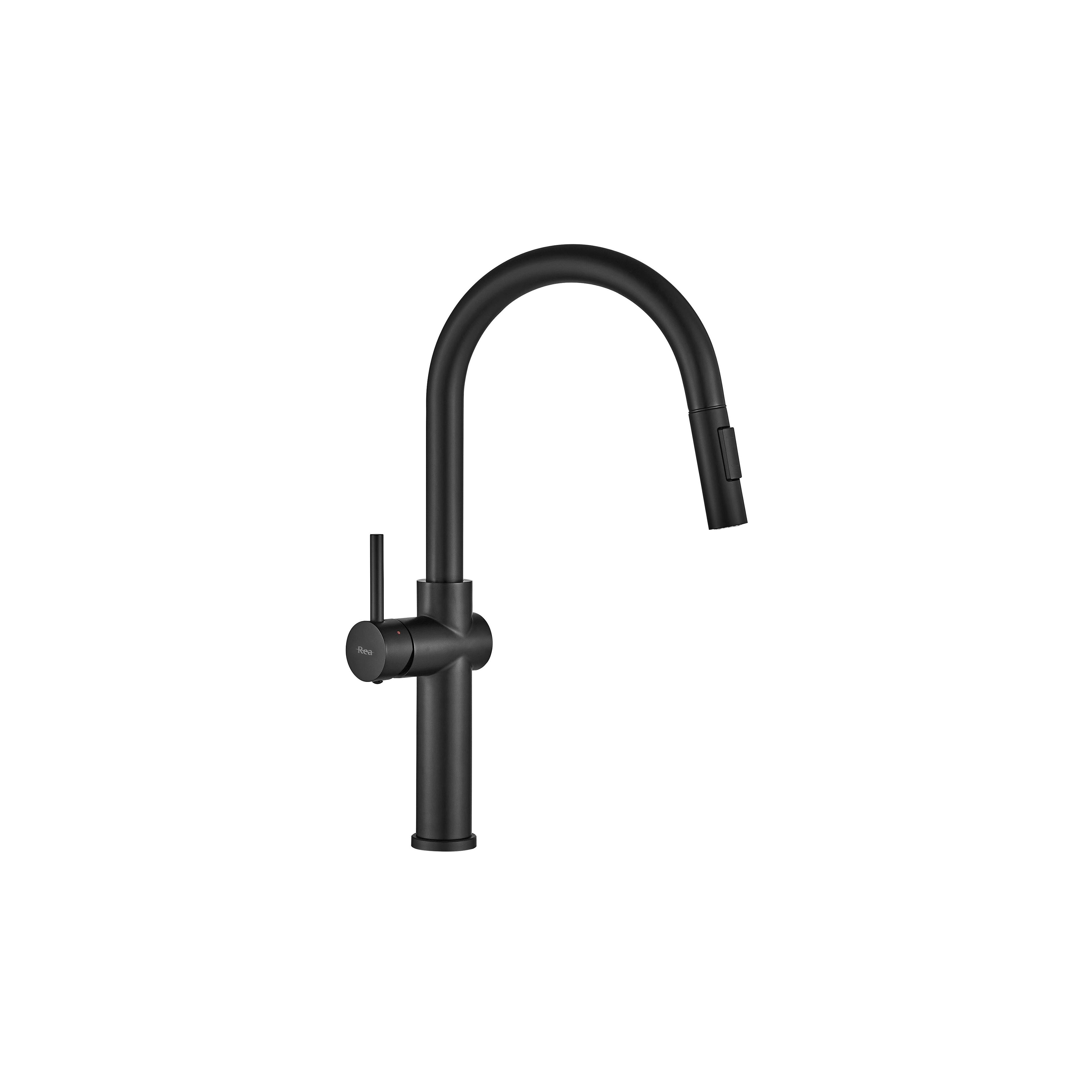 Robinet de cuisine Rea Fresh High Black