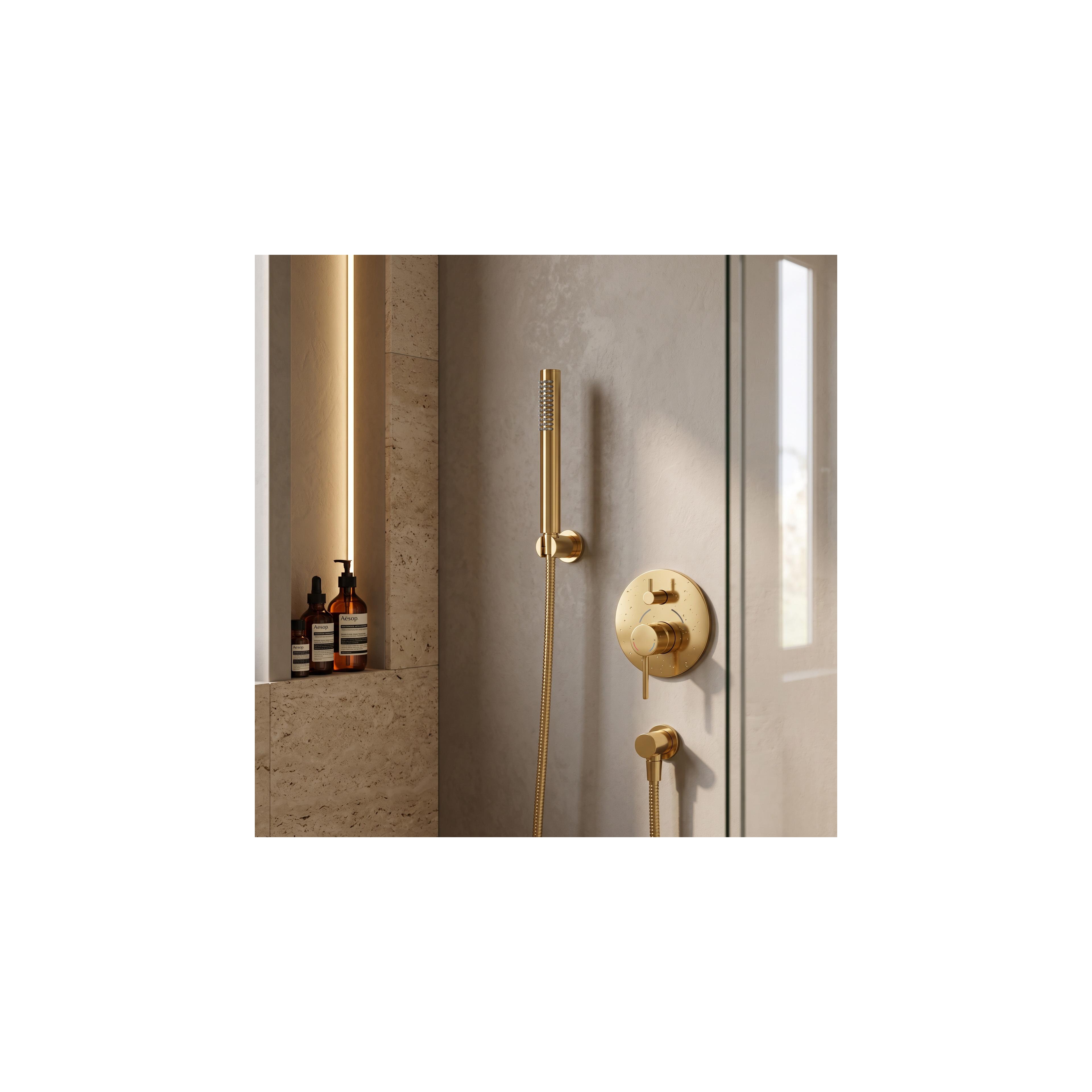 SLUŠALICE TUŠ REA  JS-018 GOLD