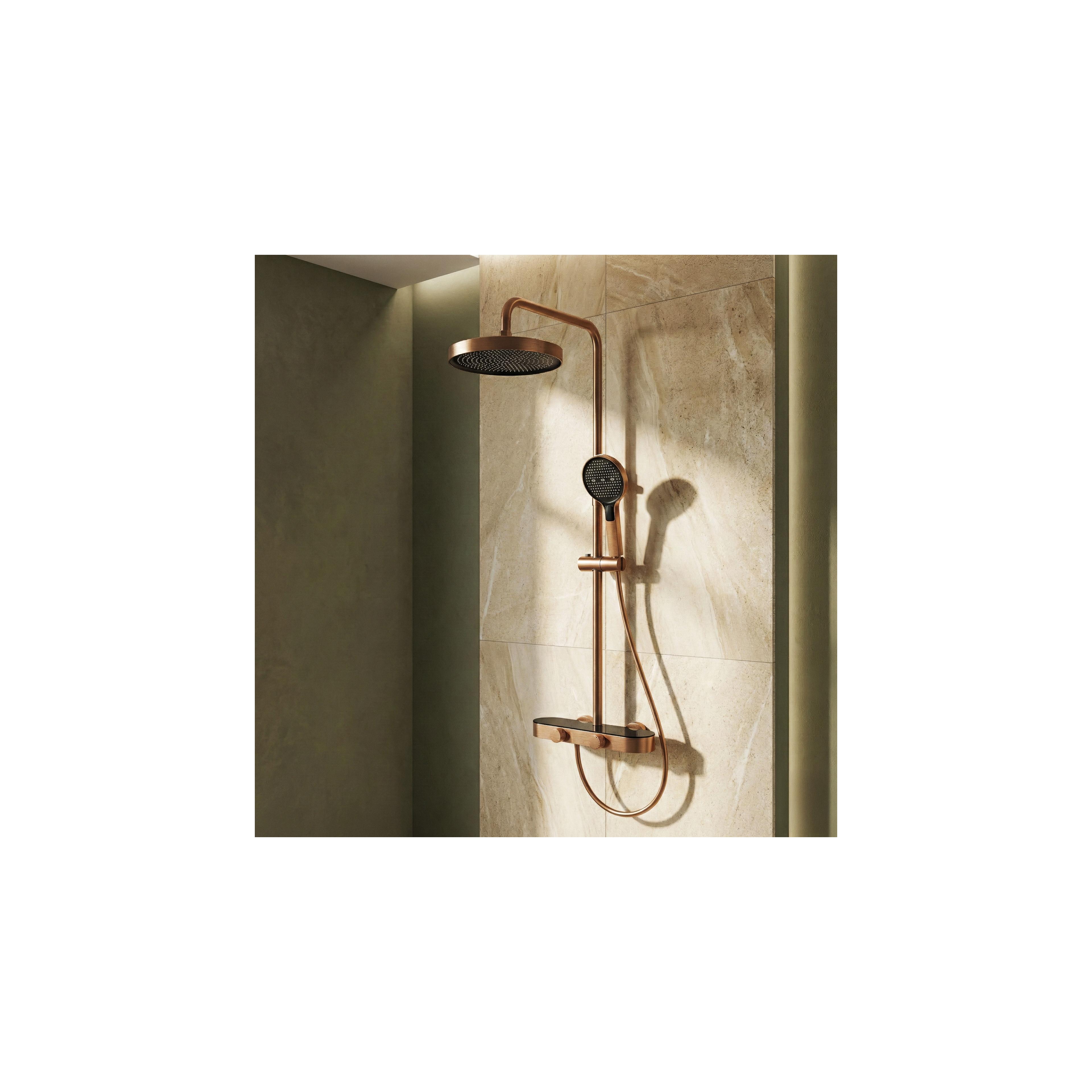 Ρυθμιζόμενη Στήλη Ντουζ  REA Creo Brush Copper 87- 128 εκ.