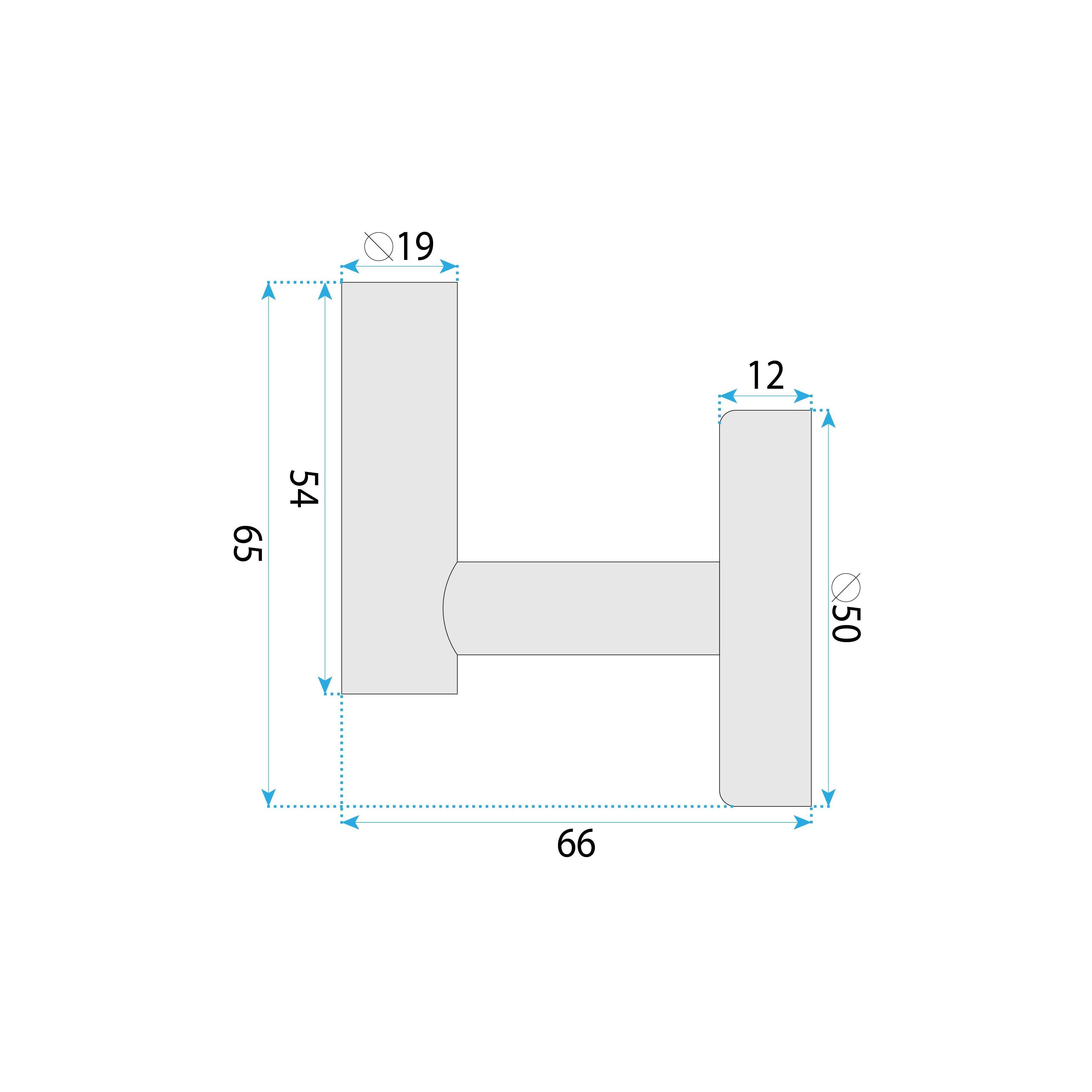Bathroom hanger 6606 Modern Titan
