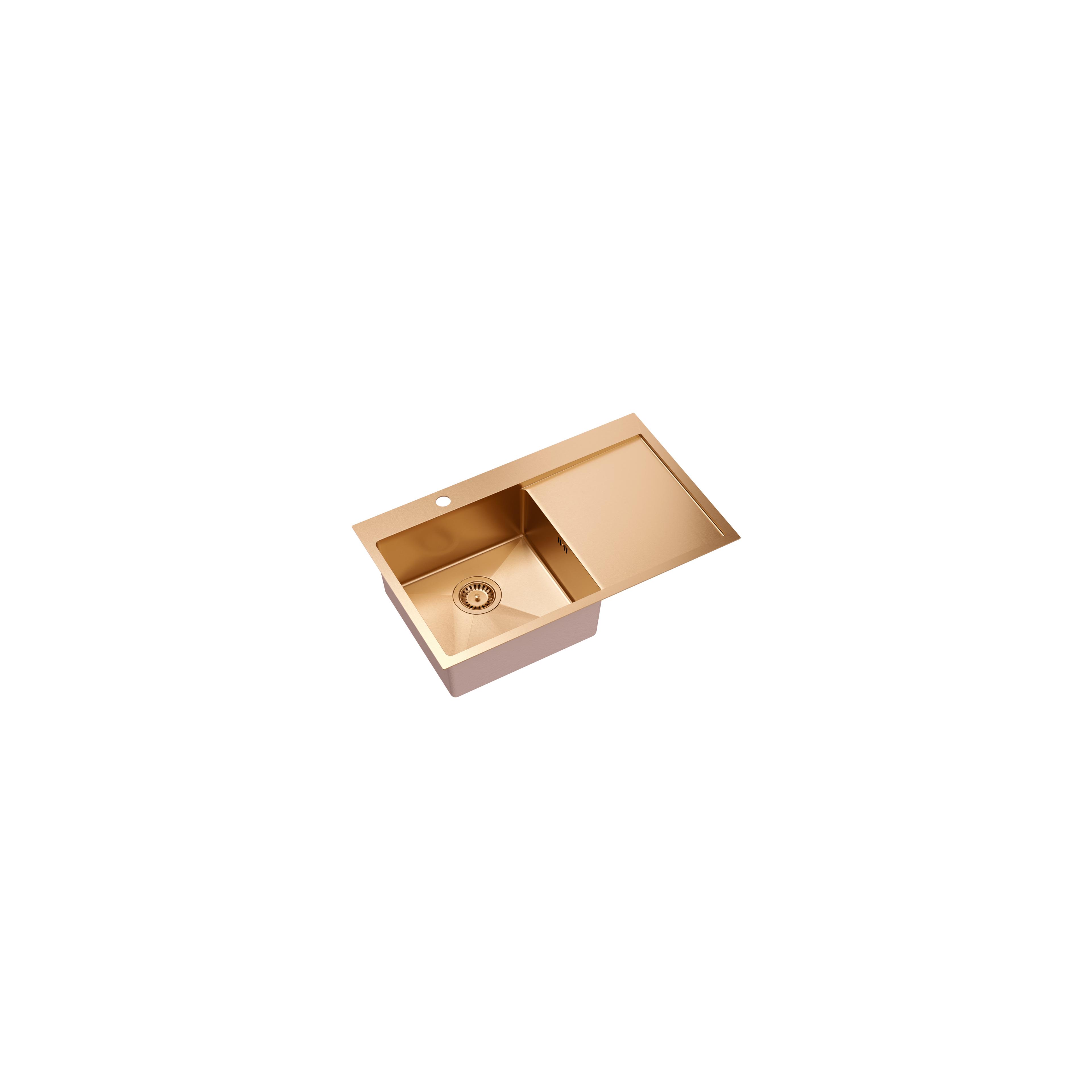 Tērauda izlietne RUSSEL 111 Copper