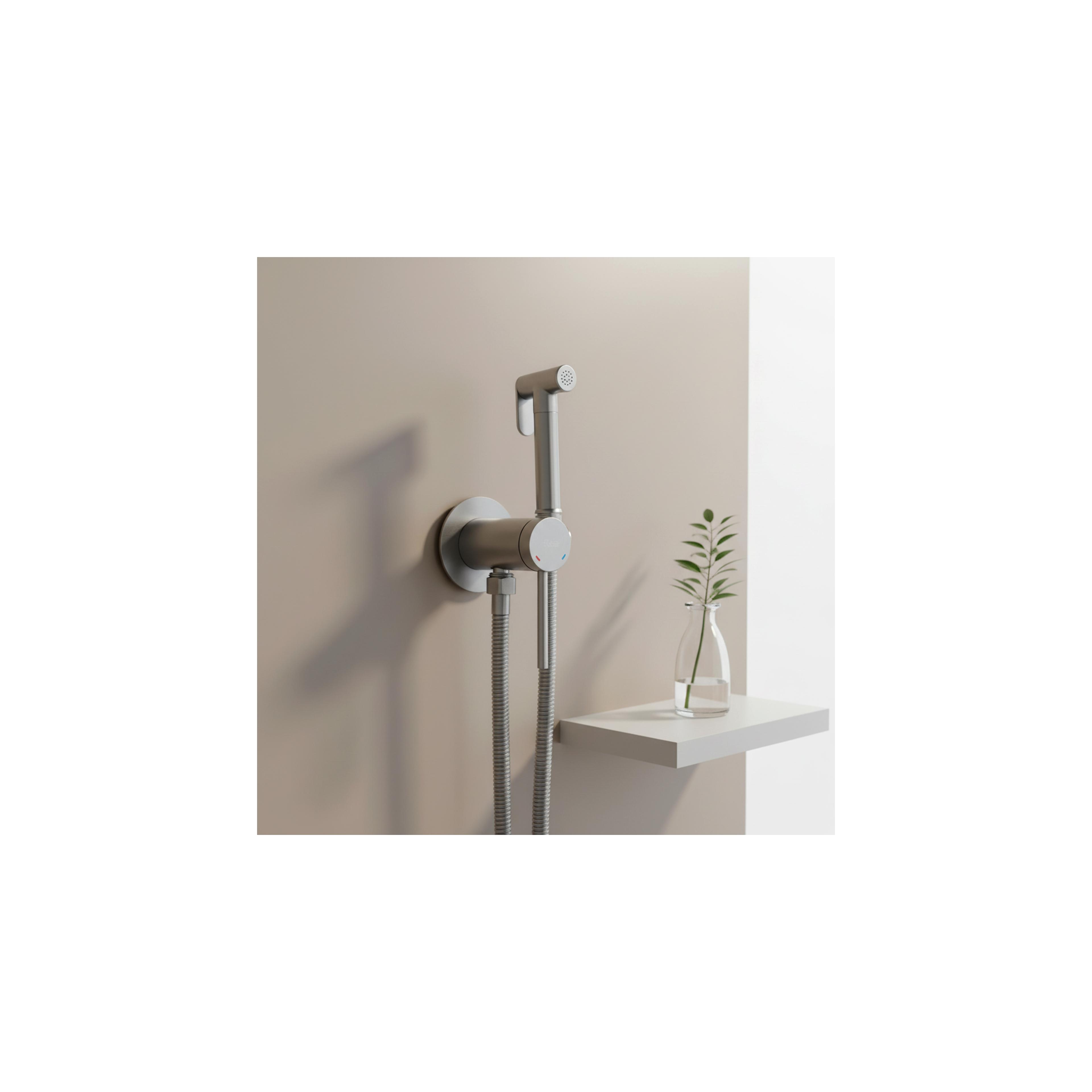 Baterie bideu Foss Clif Brush Nickel