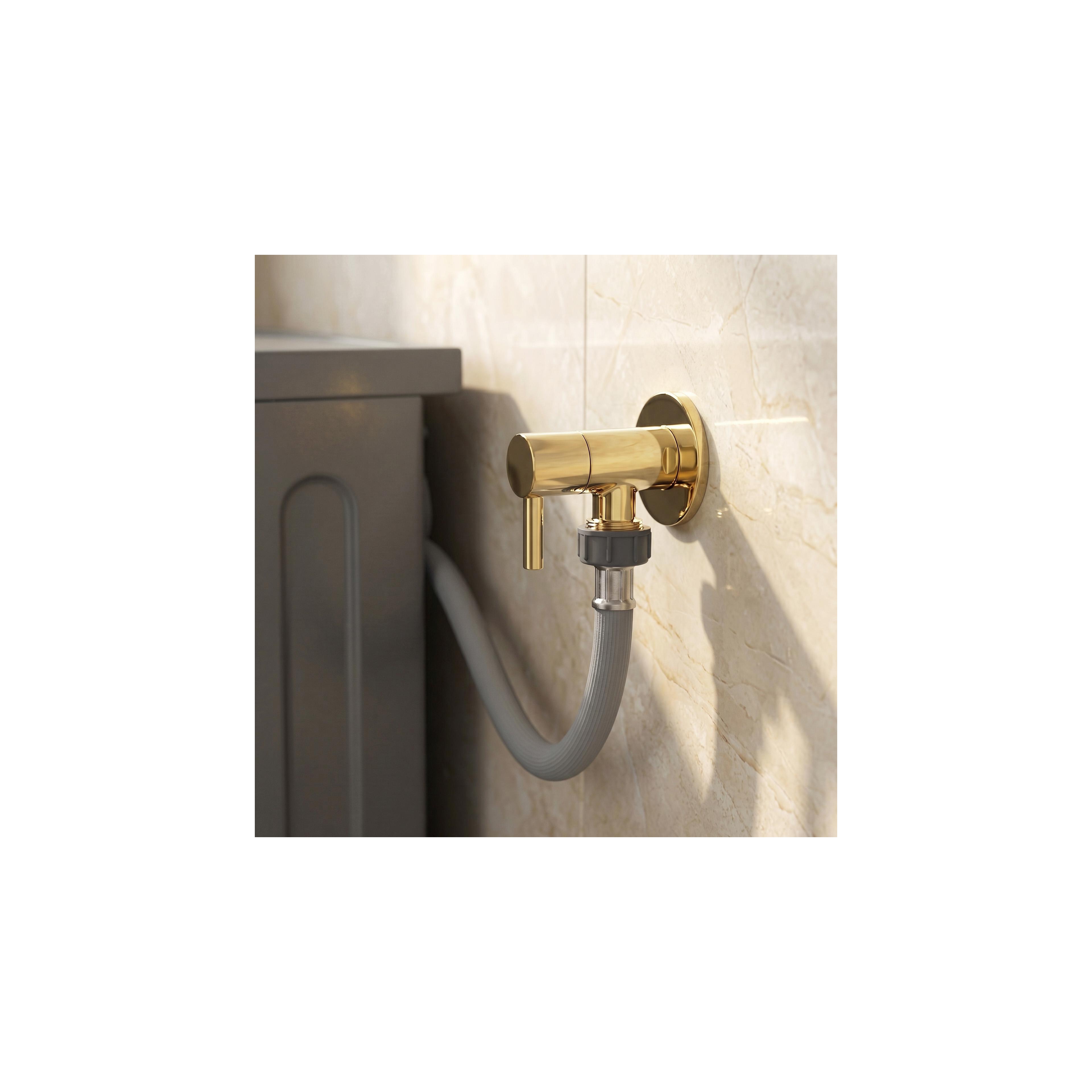 Ugaoni ventil 1/2" x 3/4" Gold