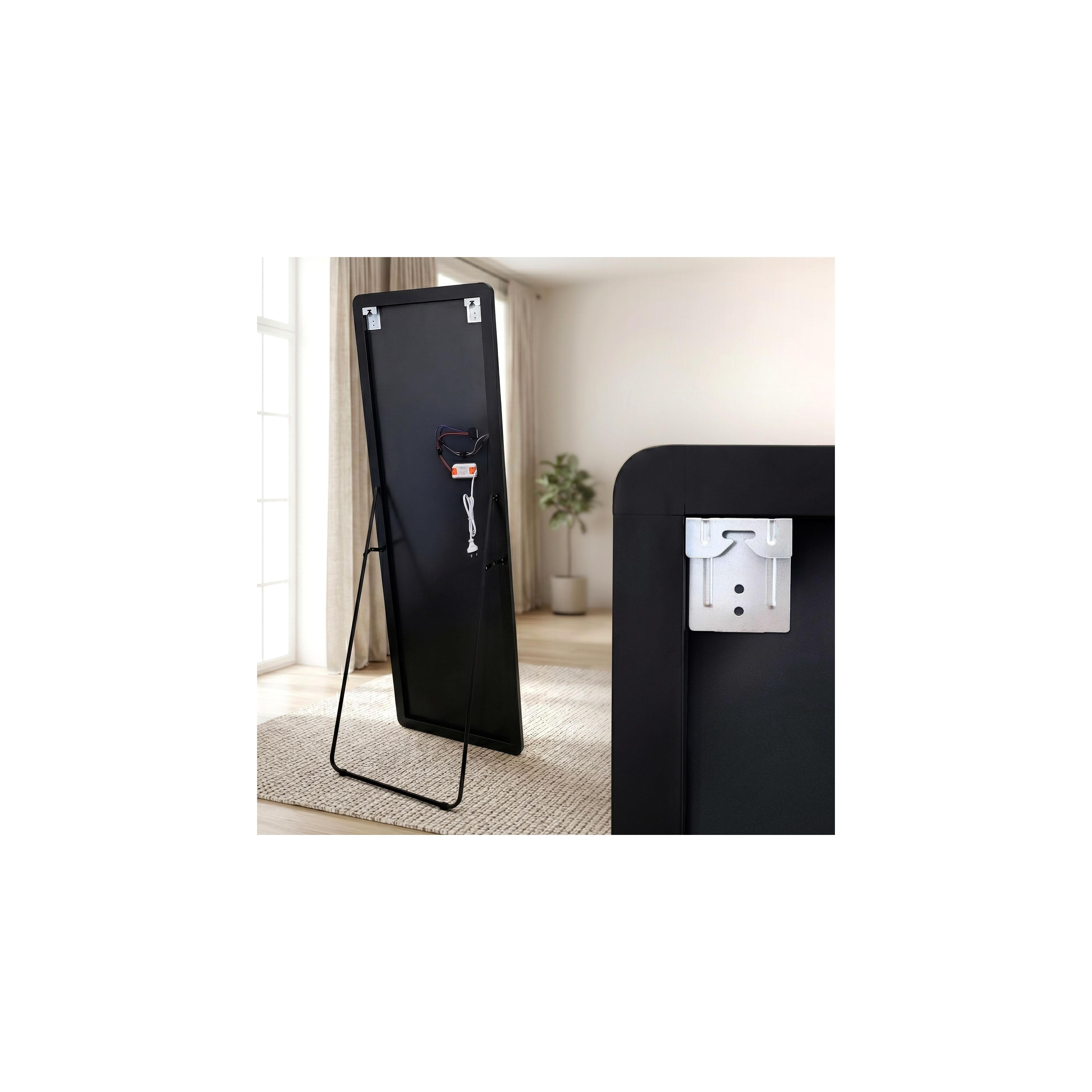 LED-SPEGEL Classico 50x160cm Black