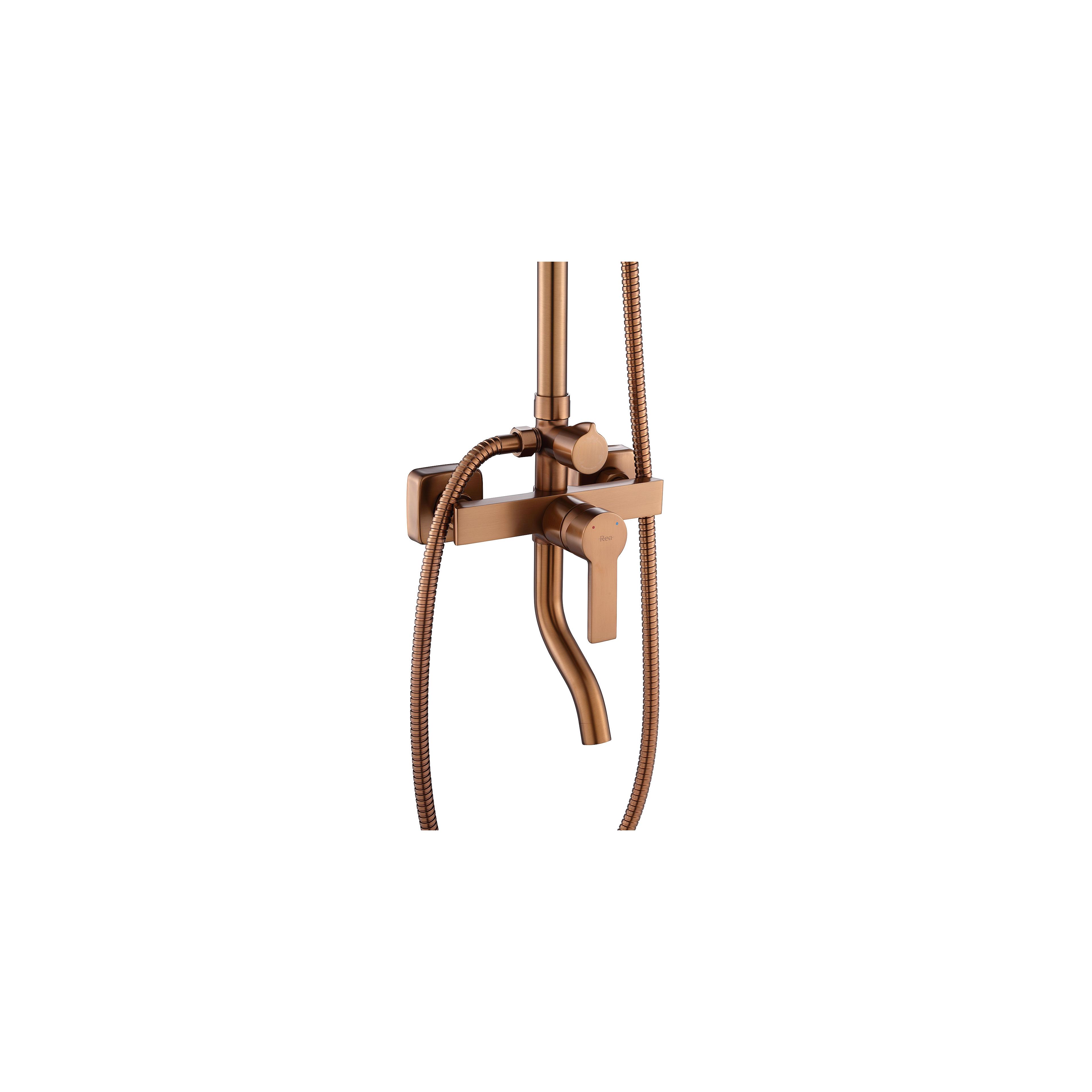 Shower set MY2021-77C REA ARGUS COPPER BRUSH