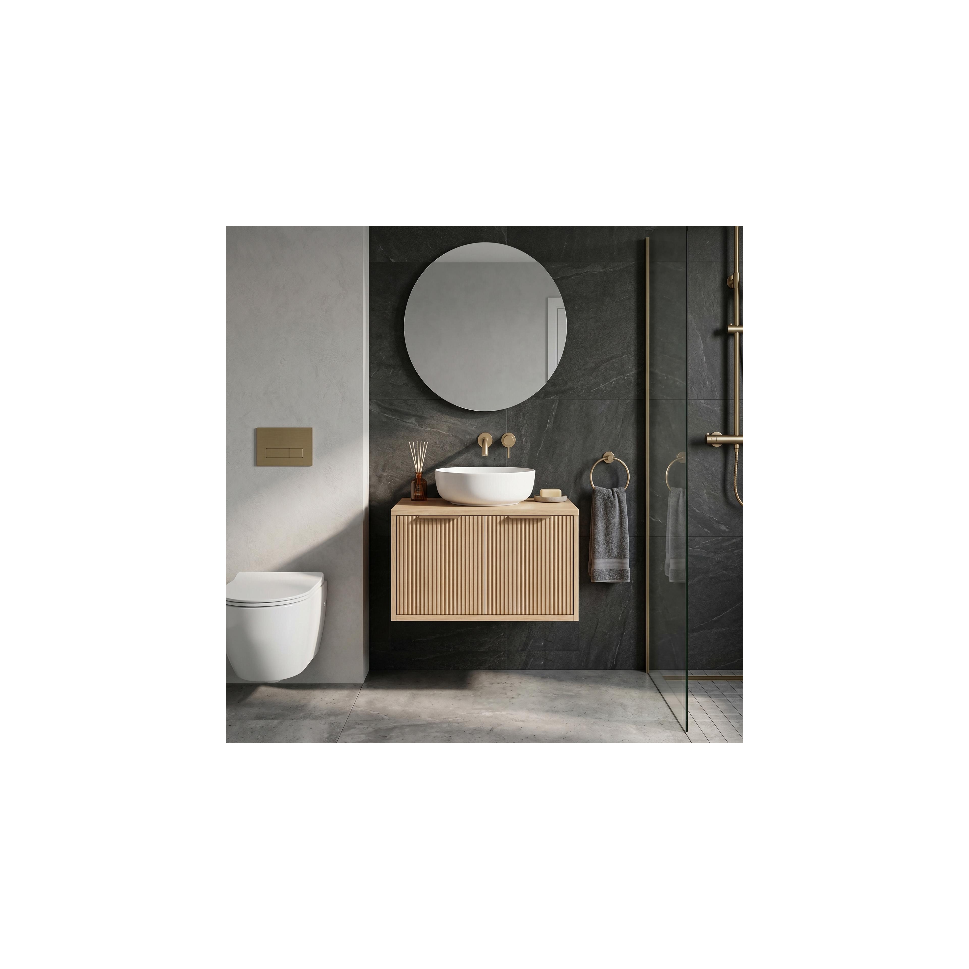 Bathroom vanity cabinet Rea Core 60cm Beige