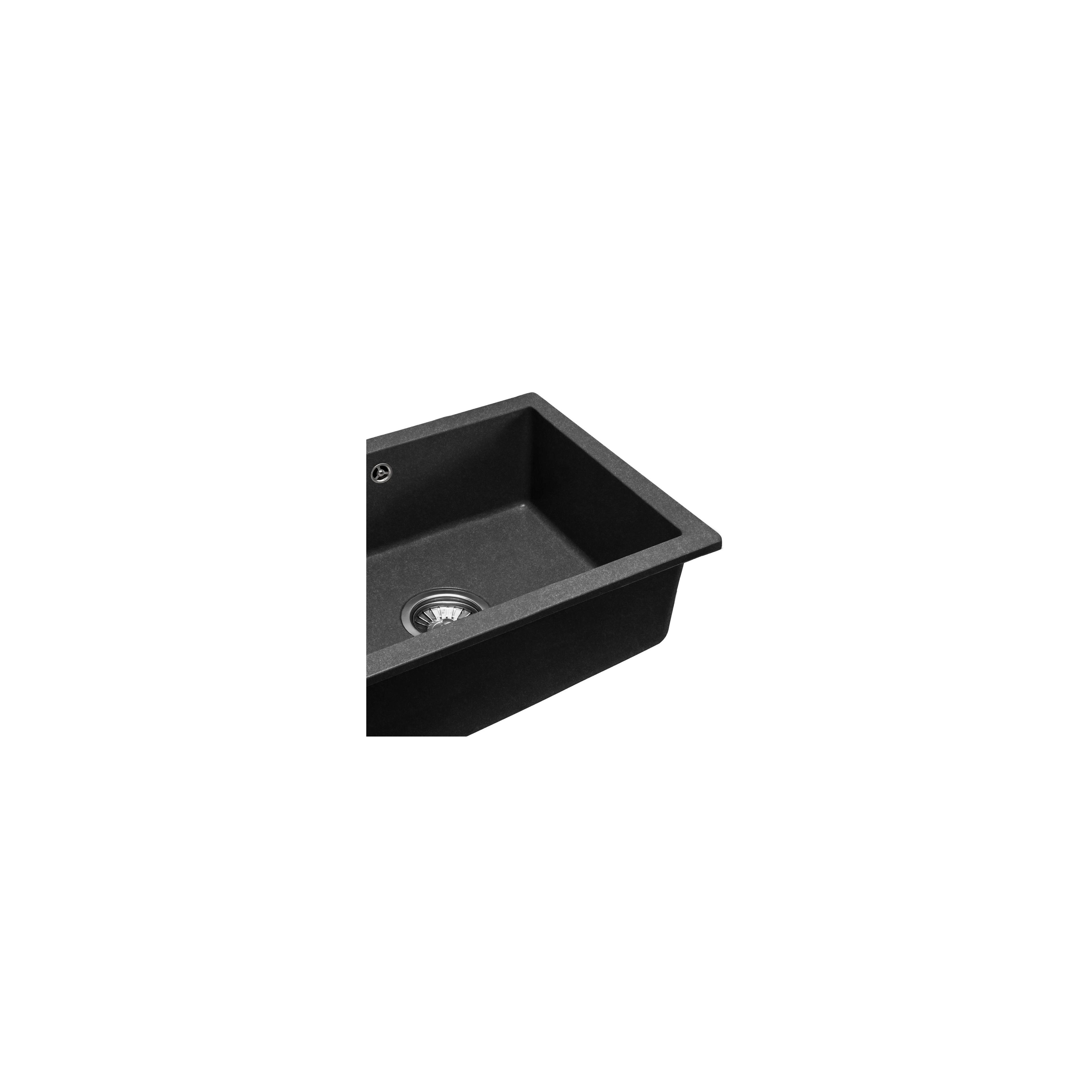 Évier granit Nels black dots