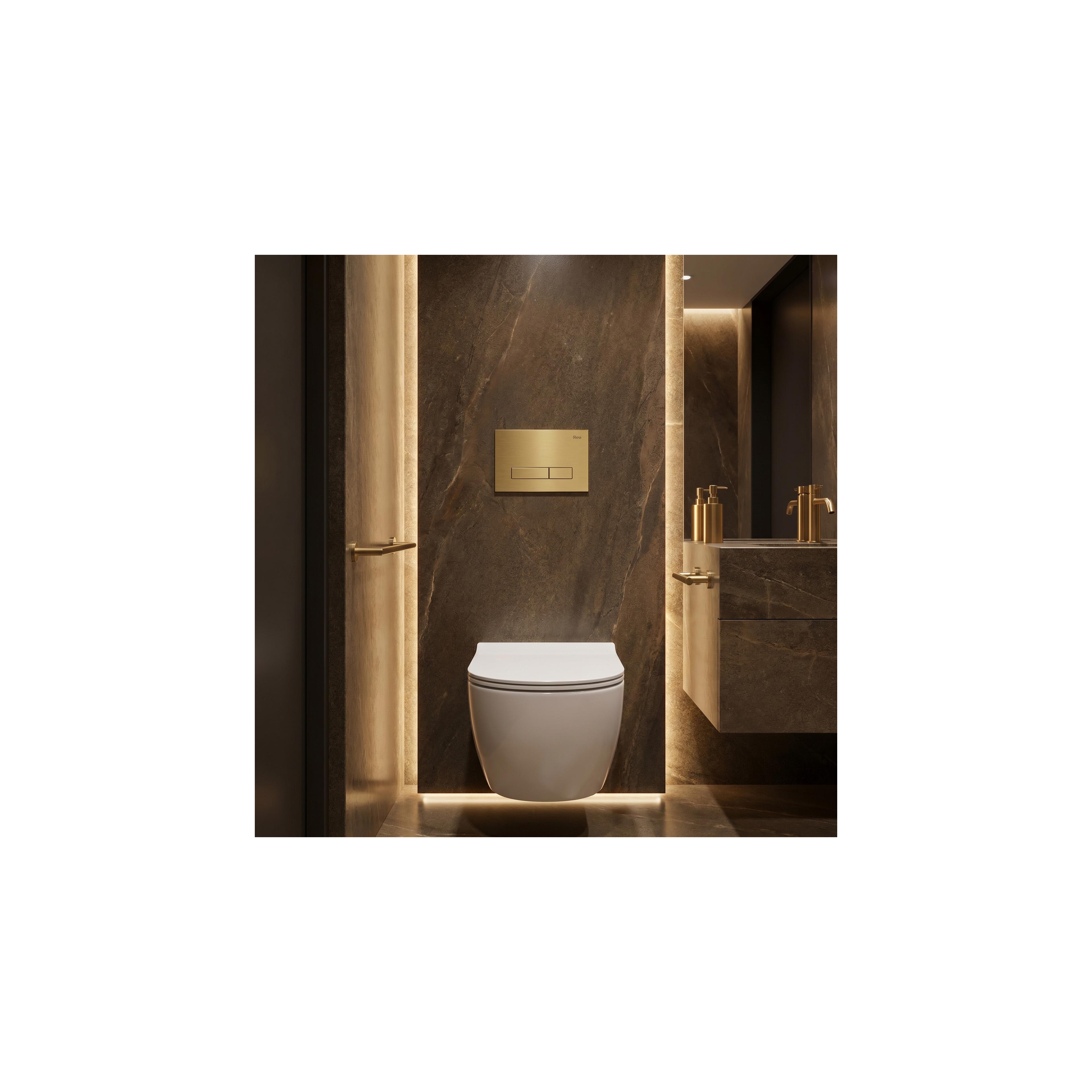 Ugradni Set za WC 024N sa HD Gold Tipkom