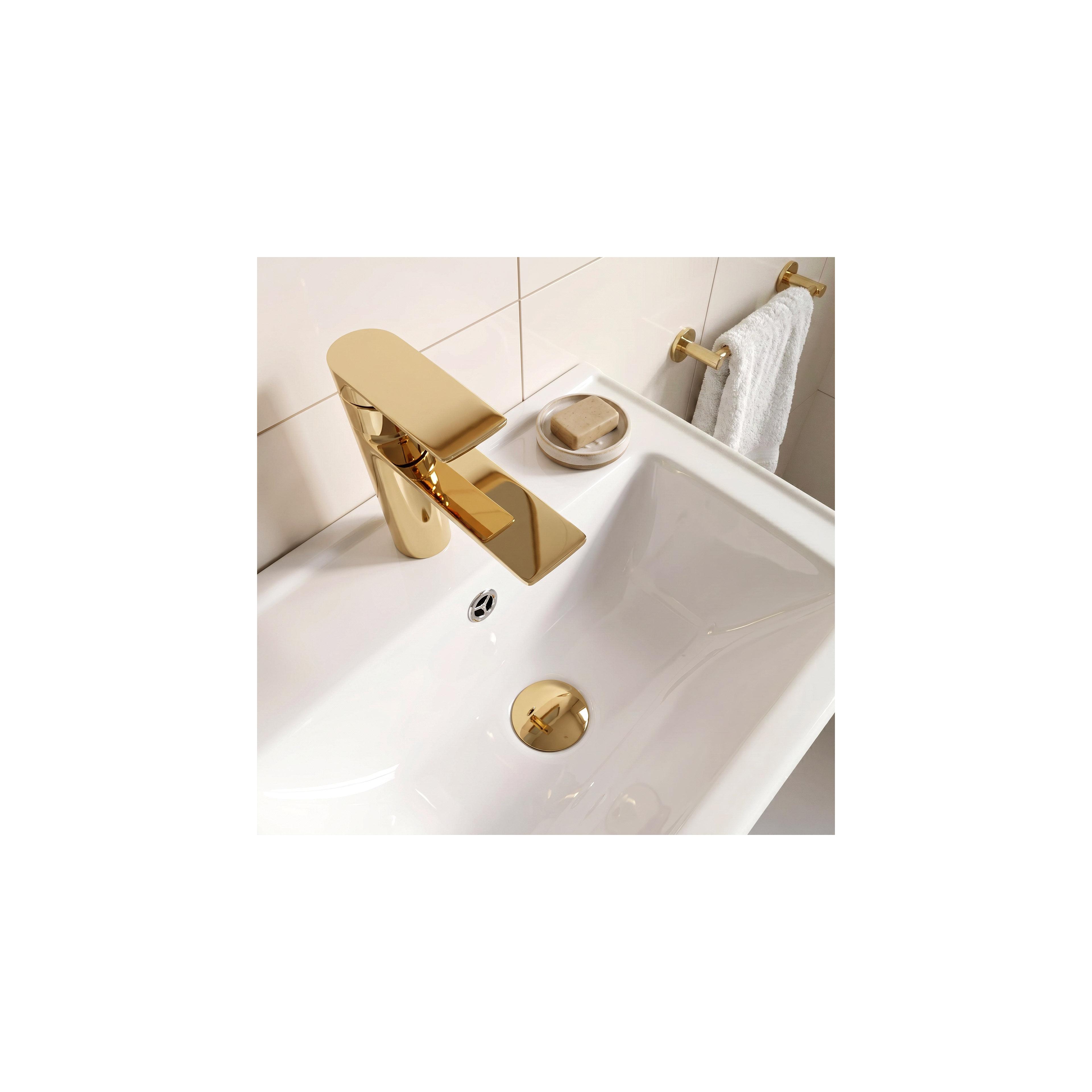 Szafka łazienkowa z umywalką Rea  DB85-50-3 Orio Light 50cm