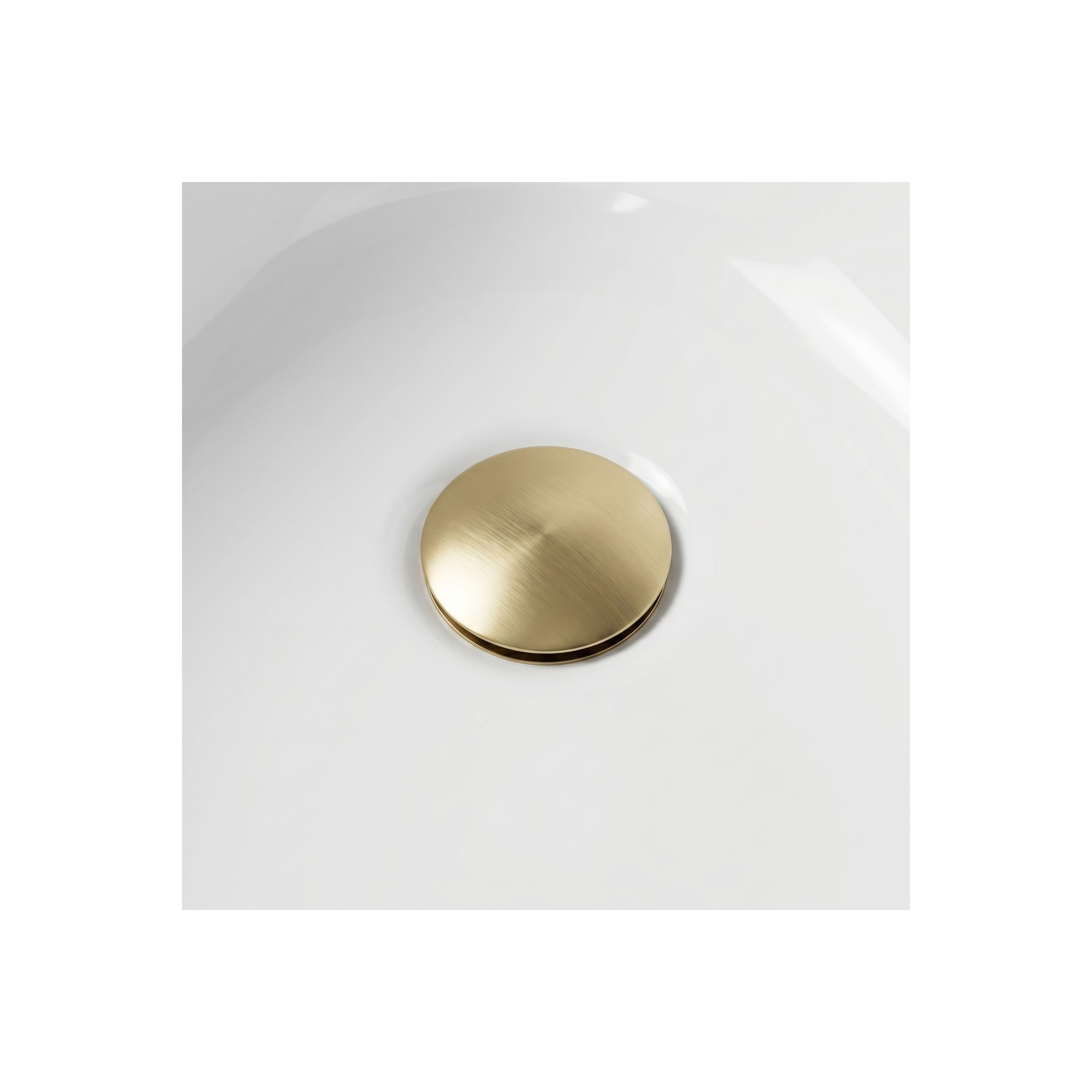 Βύσμα μπανιέρας Klik-Klak Rea Brush Gold