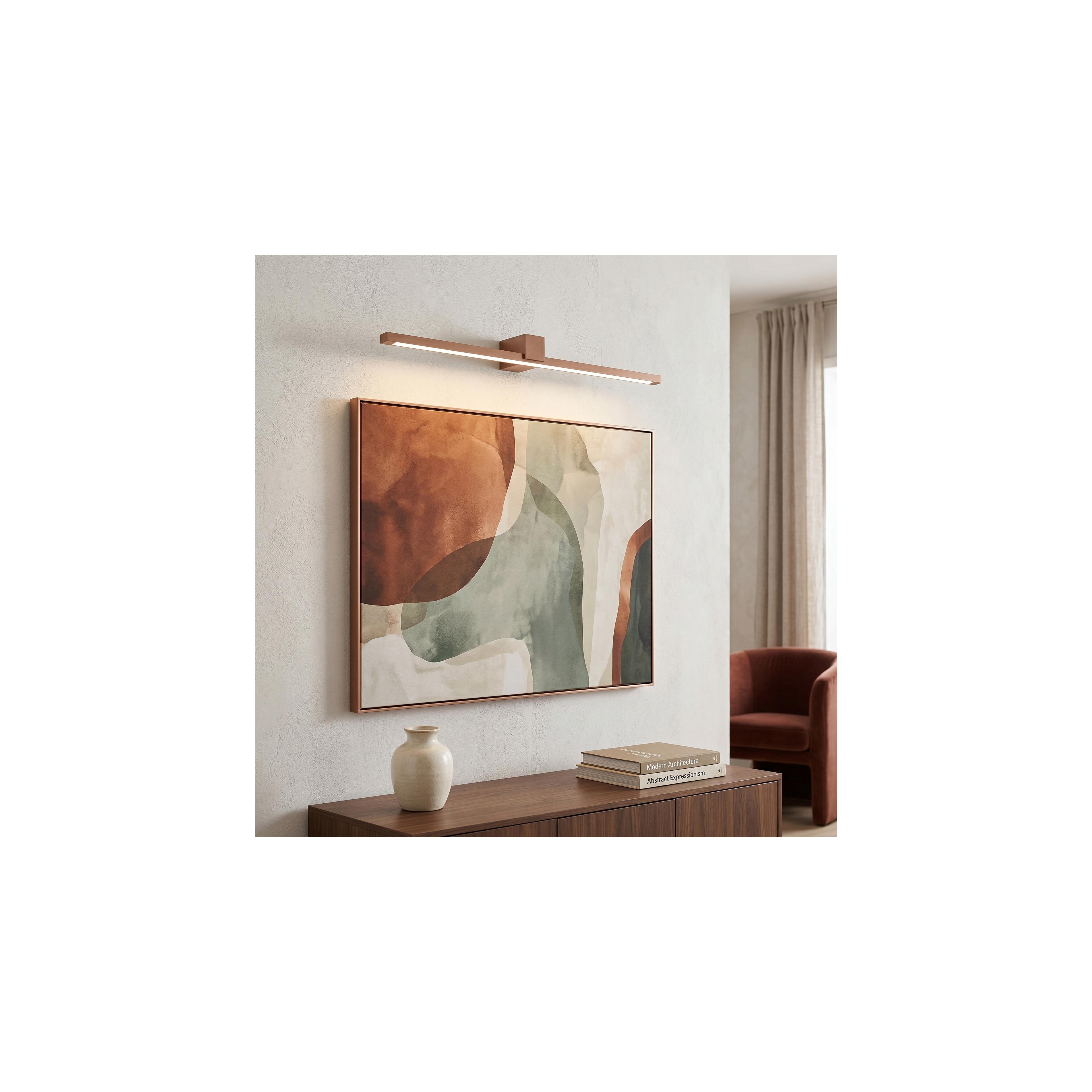 Bad LED-Wandleuchte SWE054-1W 80 cm COPPER BRUSH