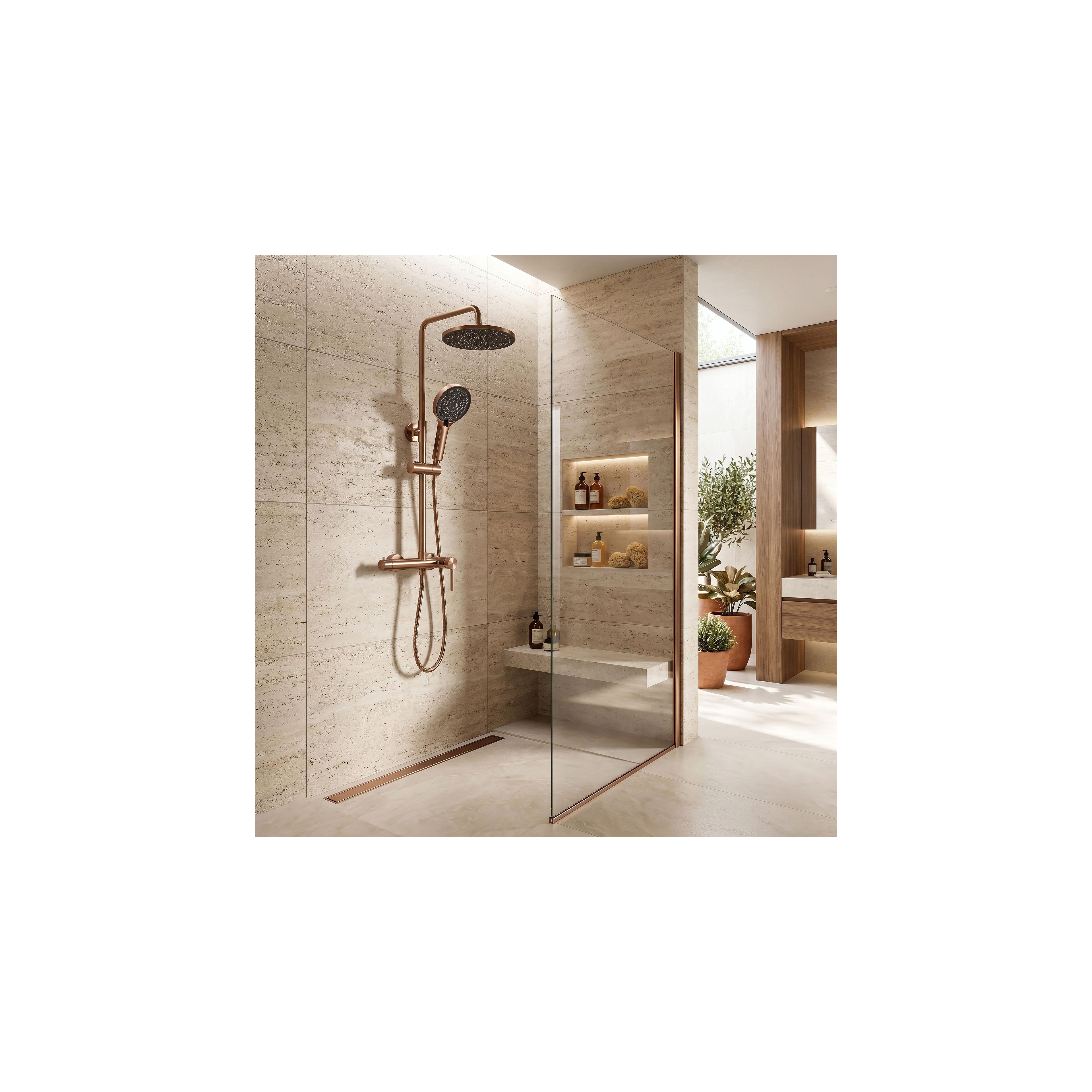 Shower set Rea Foster Brush Copper