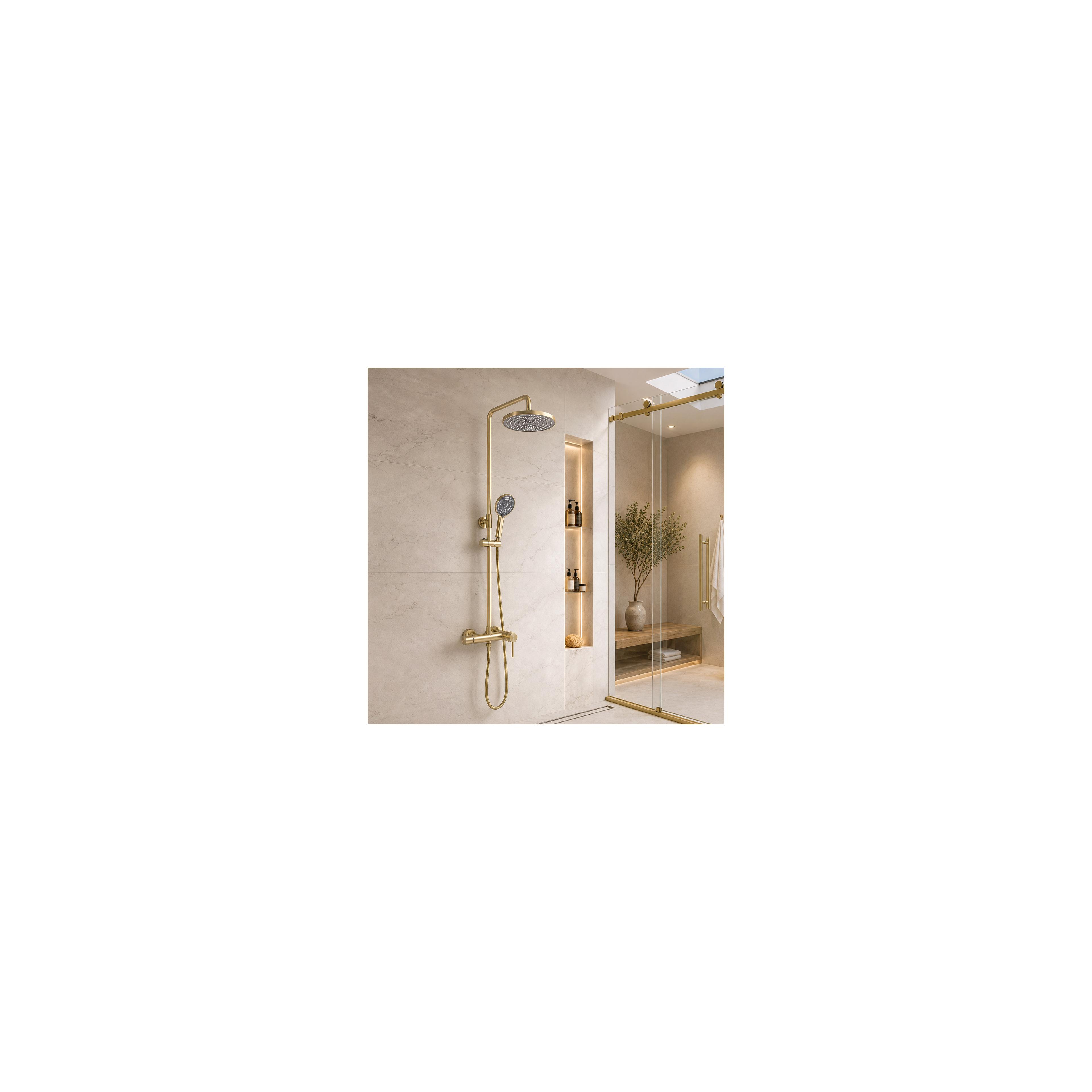 Комплект за душ Rea Foster Brush Gold