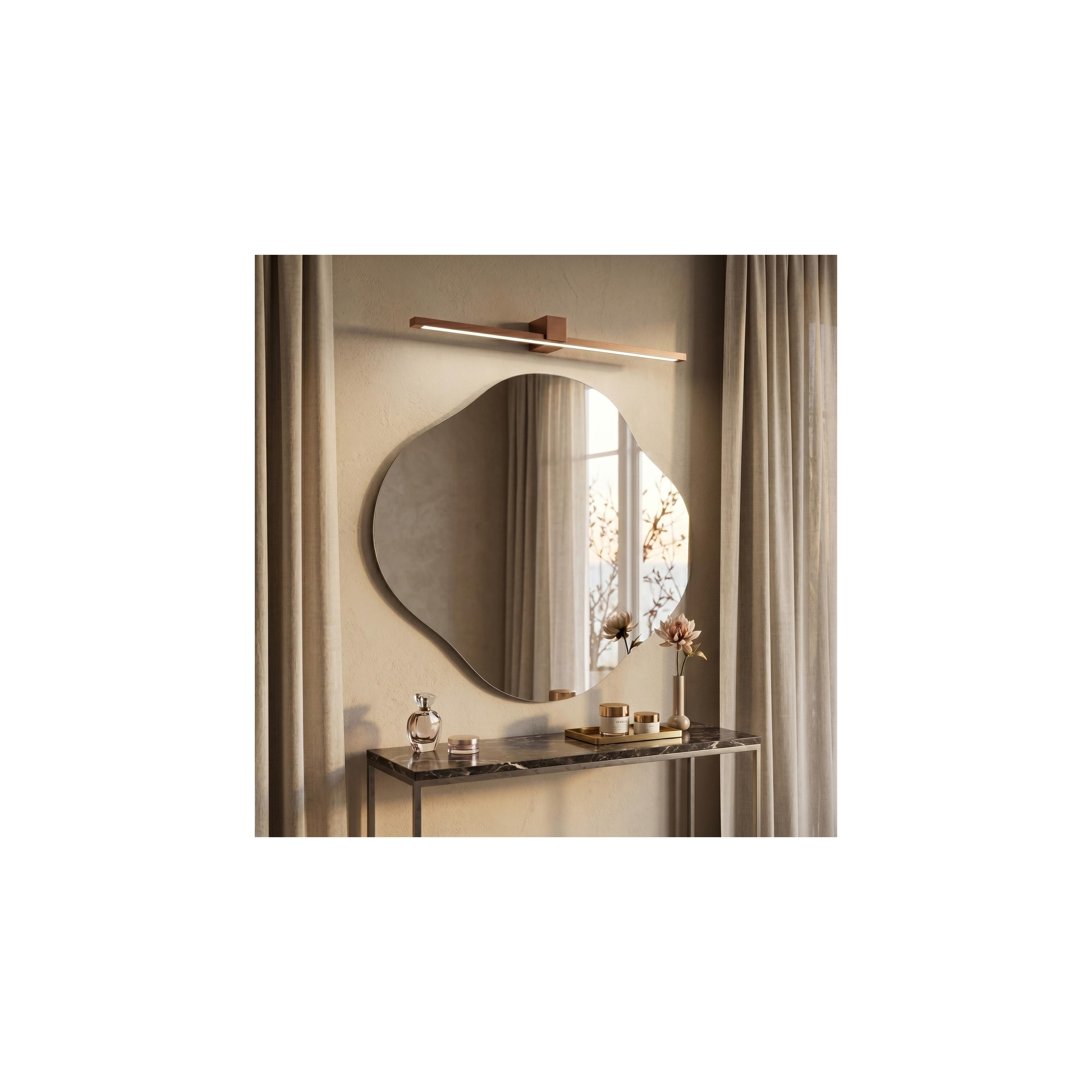 Bad LED-Wandleuchte SWE054-1W 80 cm COPPER BRUSH