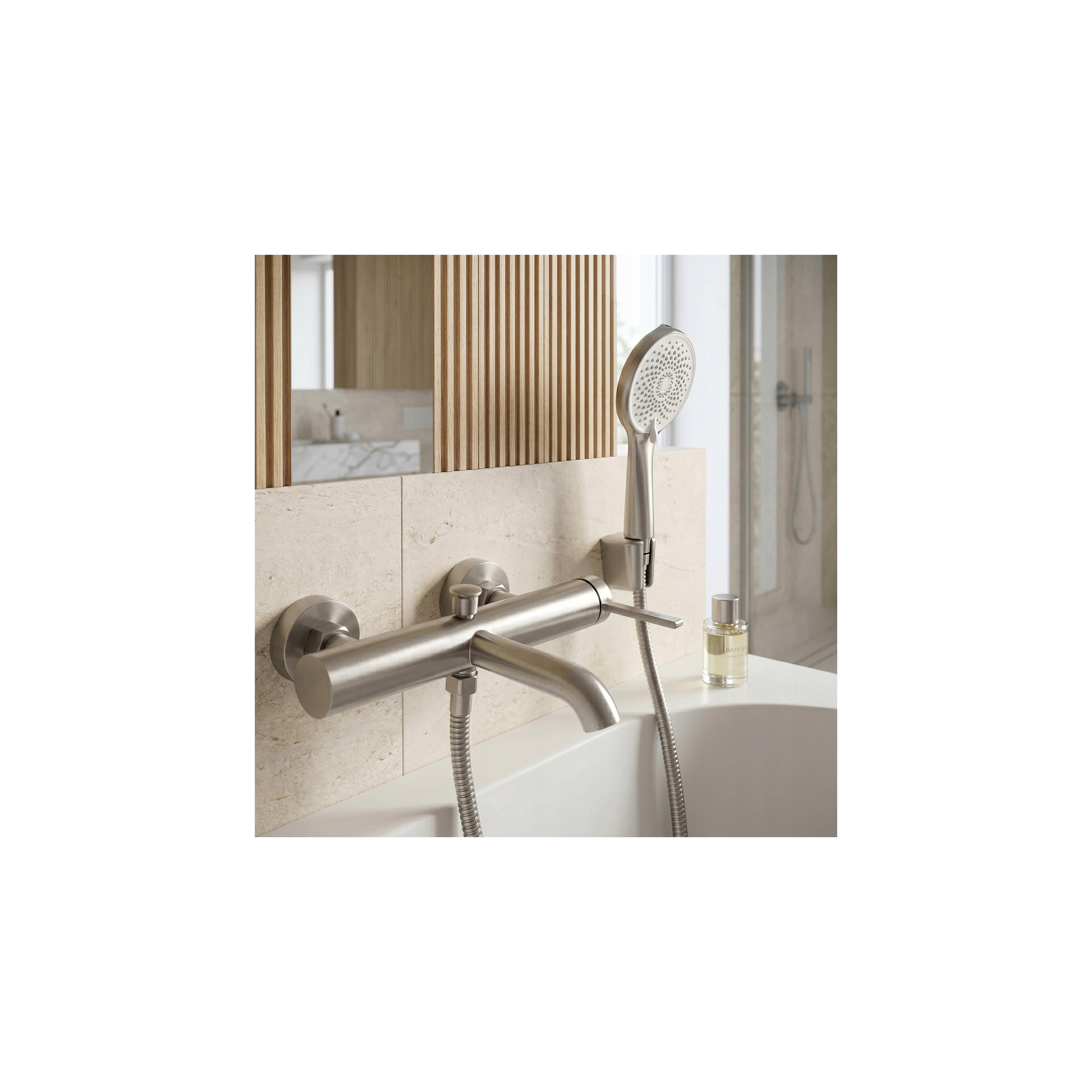 Shower hose Rea Brush Nickel 150 cm
