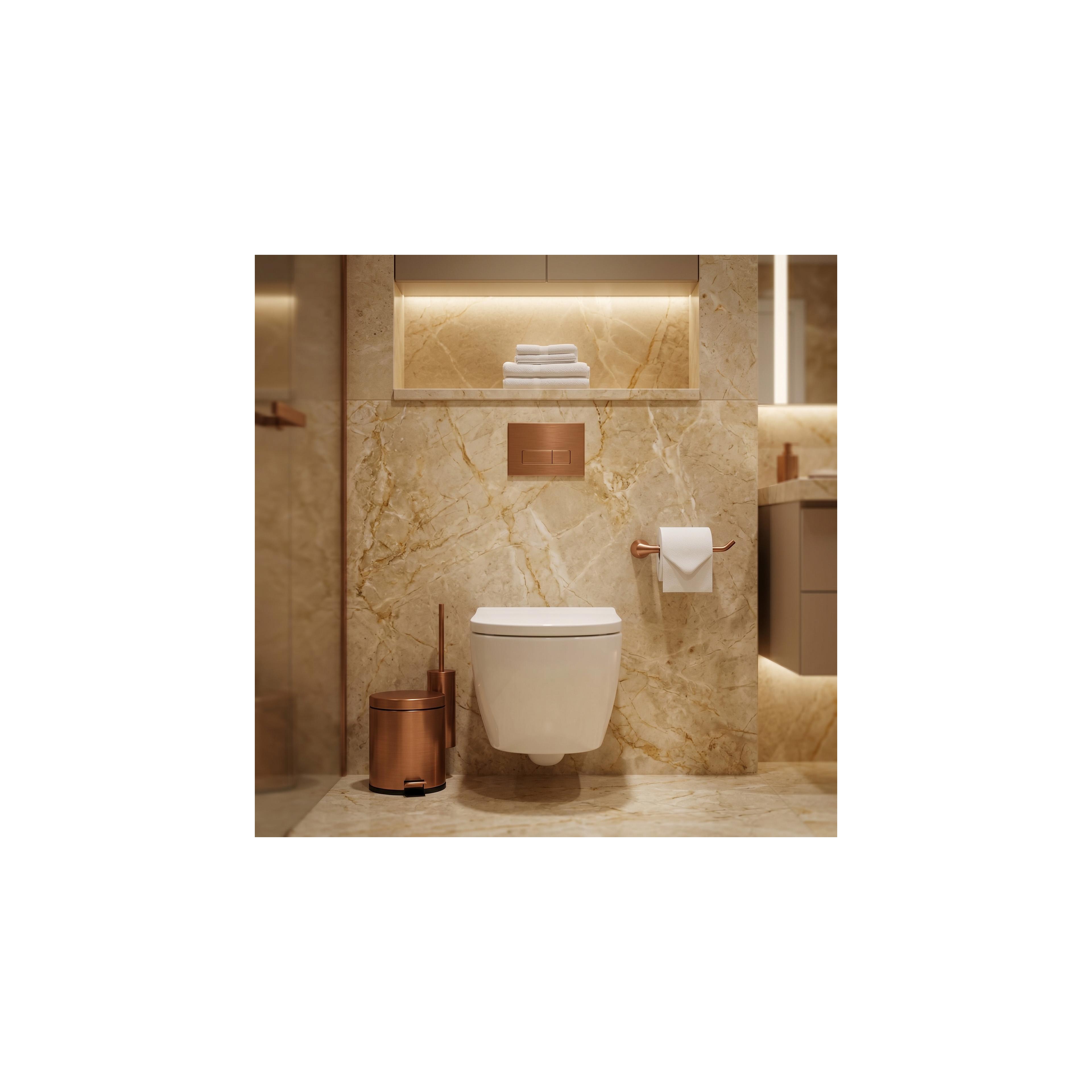 Поставка за тоалетна хартия 16205 VIBE Brush Gold