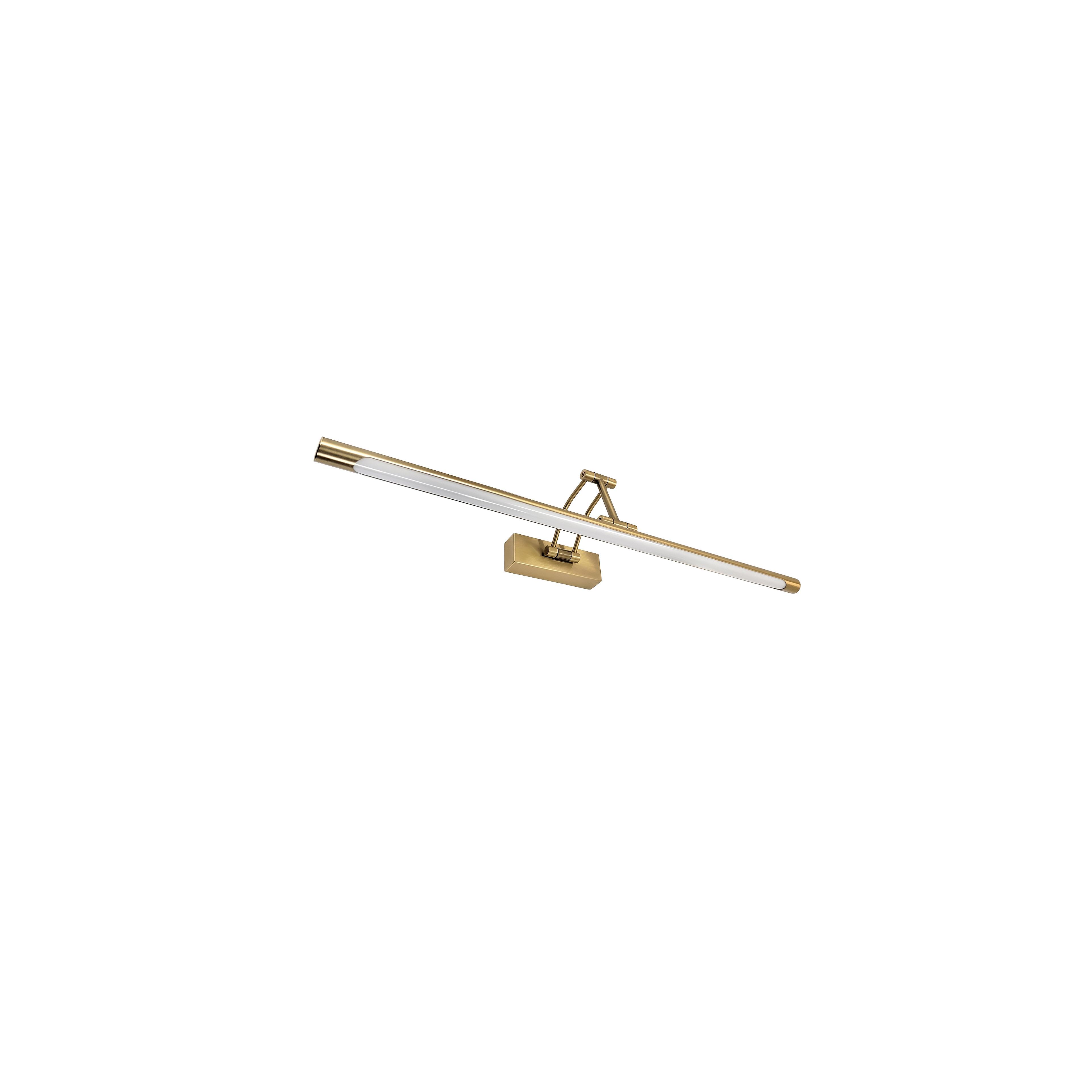 Bad LED-Wandleuchte SWE023-1W 60cm Brush Gold