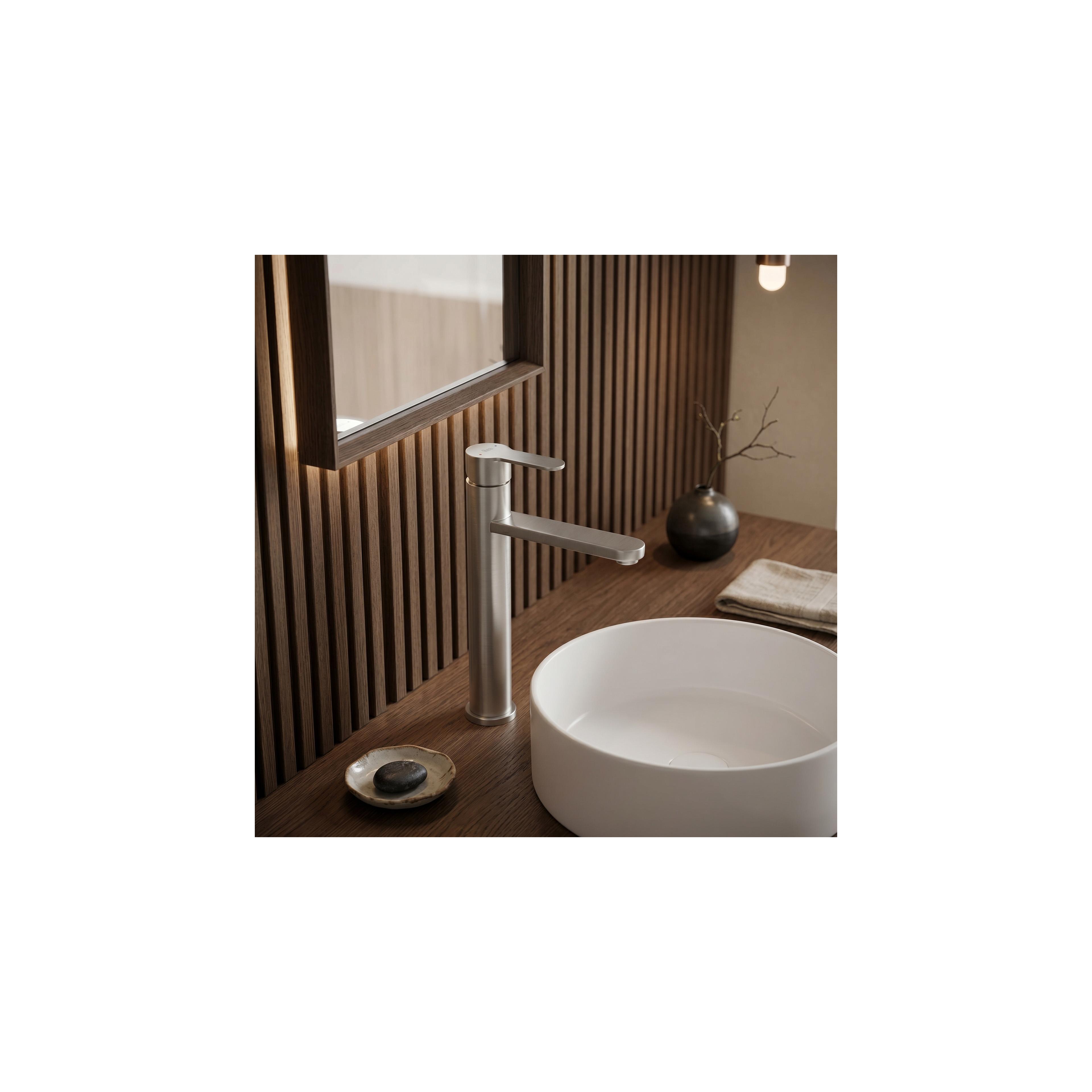 Robinet de salle de bain Rea Arcos Brush Nickel