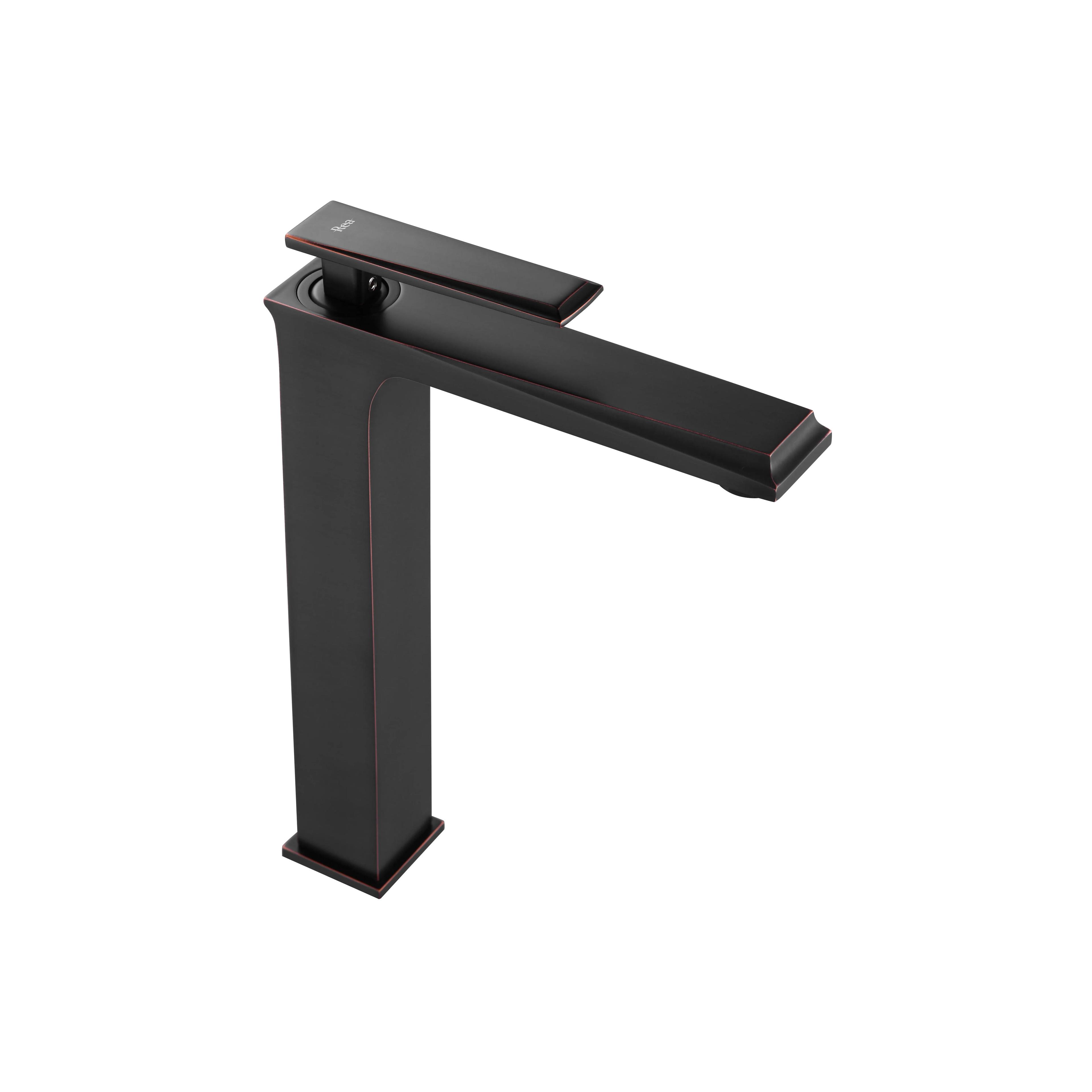 Bathroom faucet REA Romano Old Black High