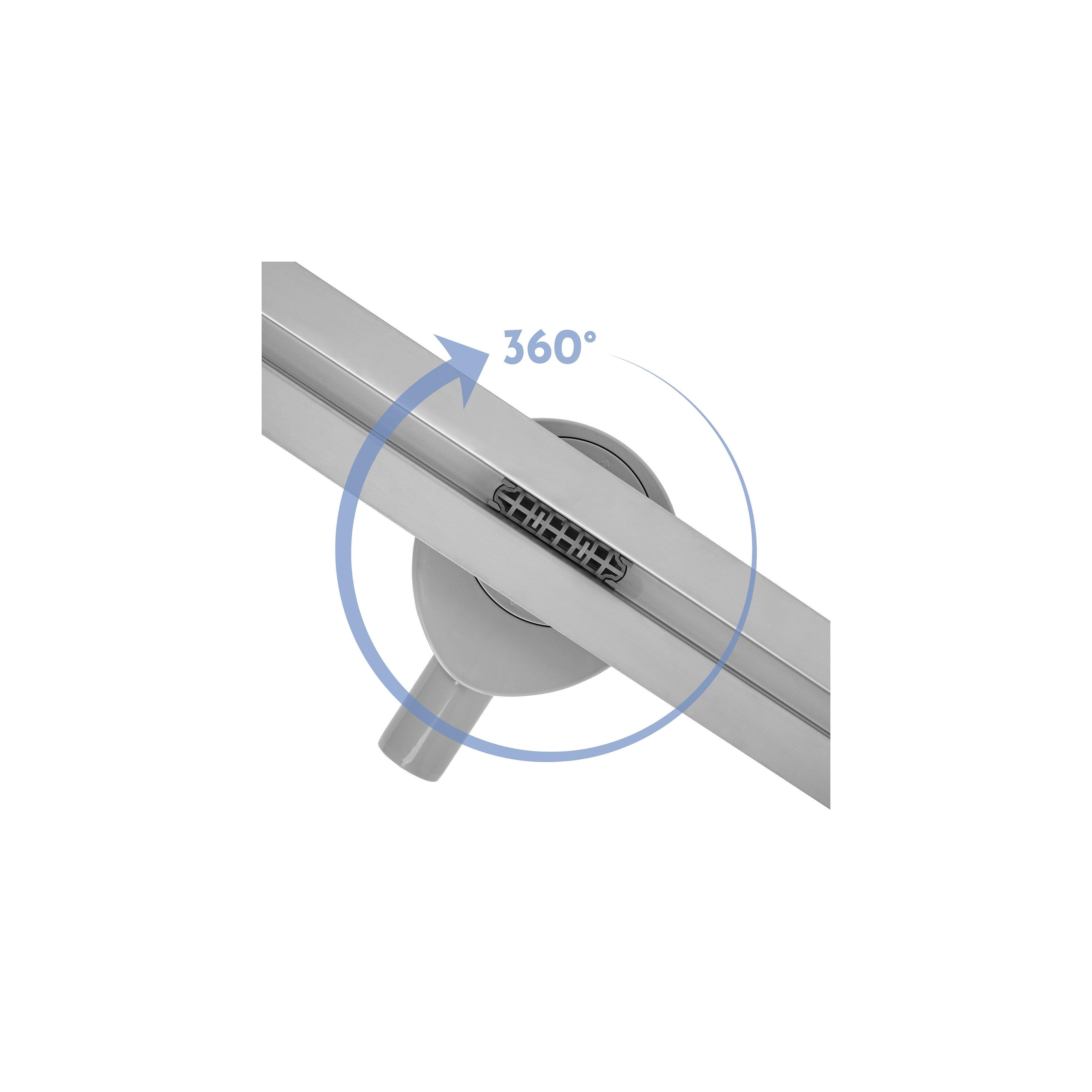 Duschrinne Rea FILO Nickel Brush 60