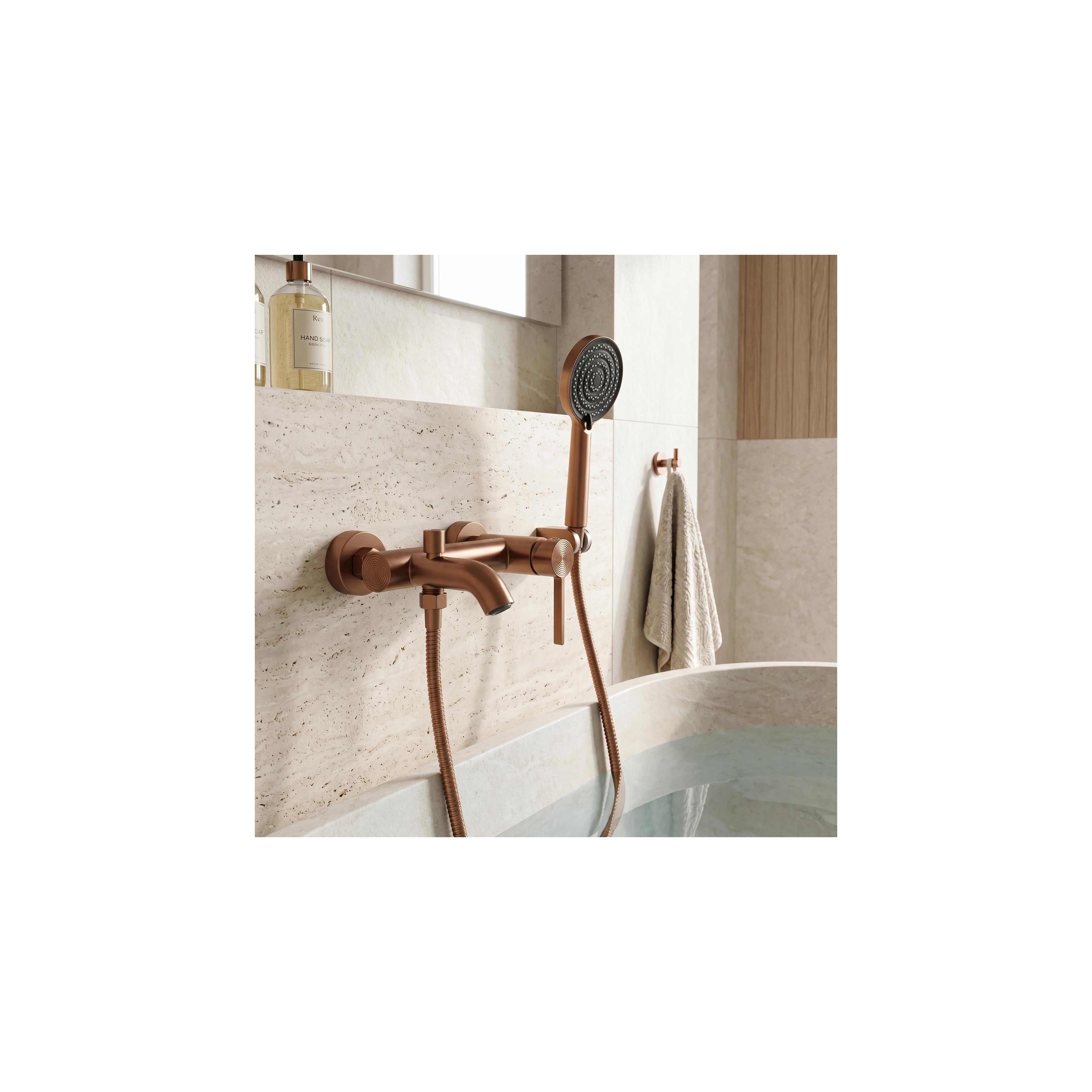 Bathroom faucet REA Foster Brush Copper