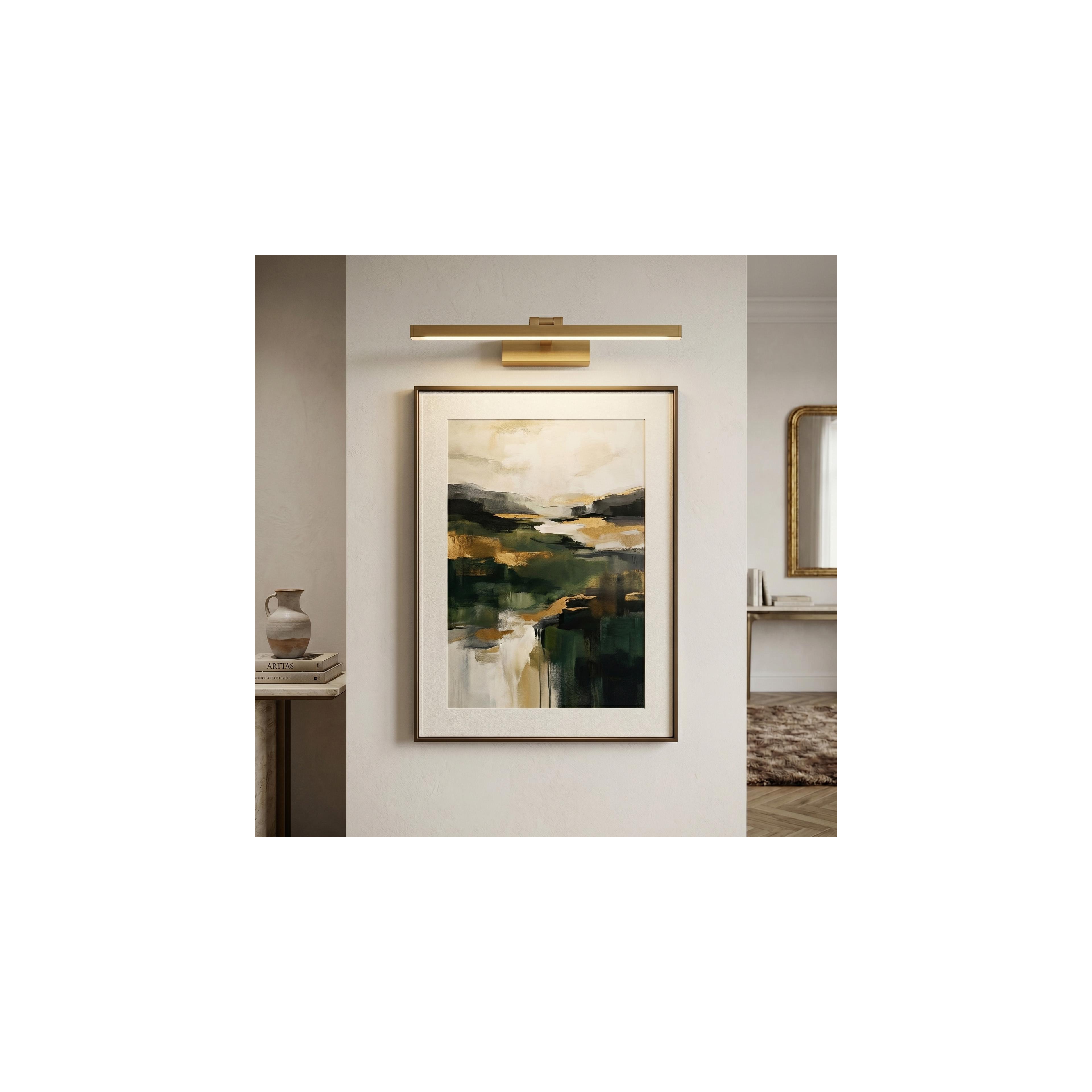 Bathroom LED wall sconce APP1864-1W 60 cm BRUSH GOLD