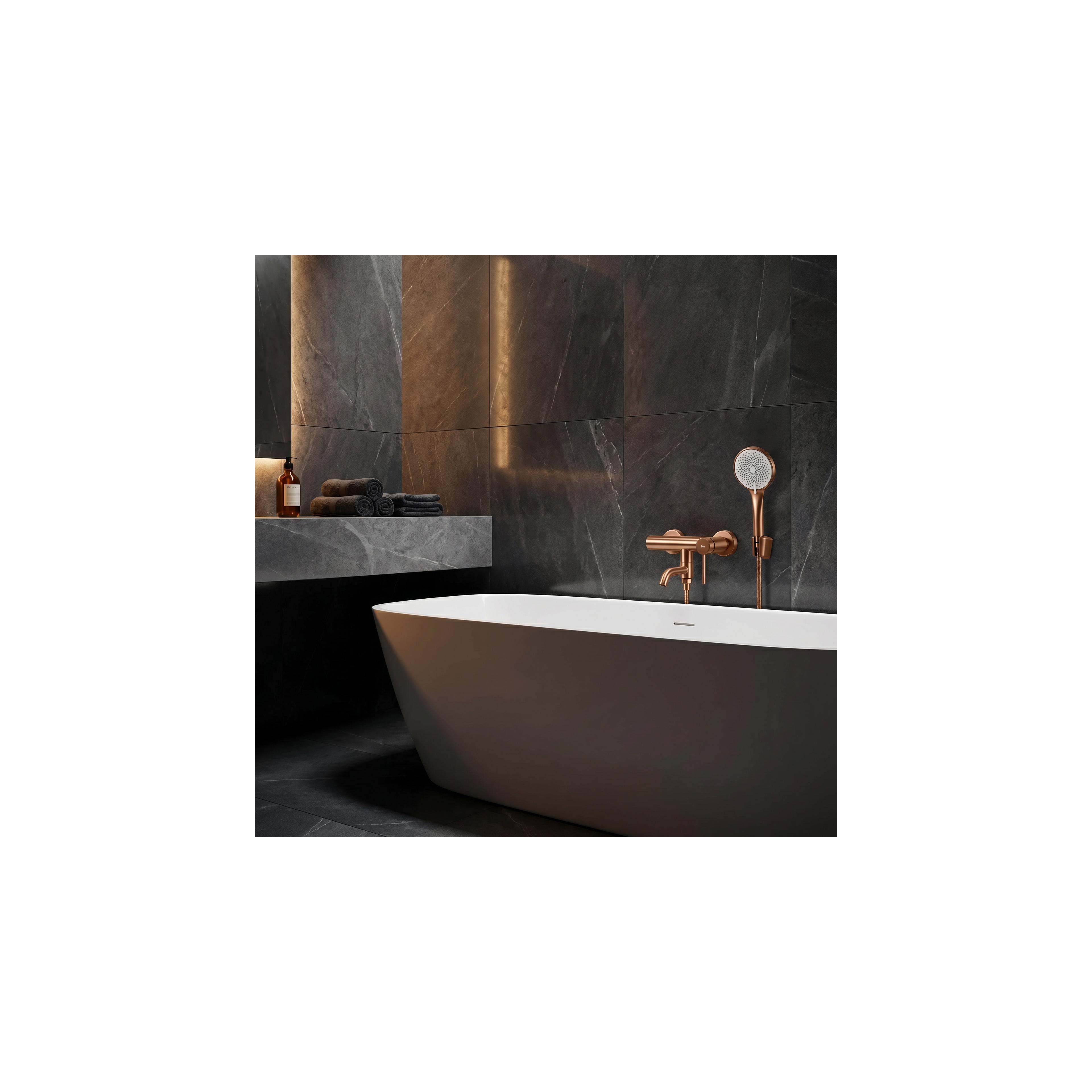 Смесител за вана Rea Clif Brushed Copper