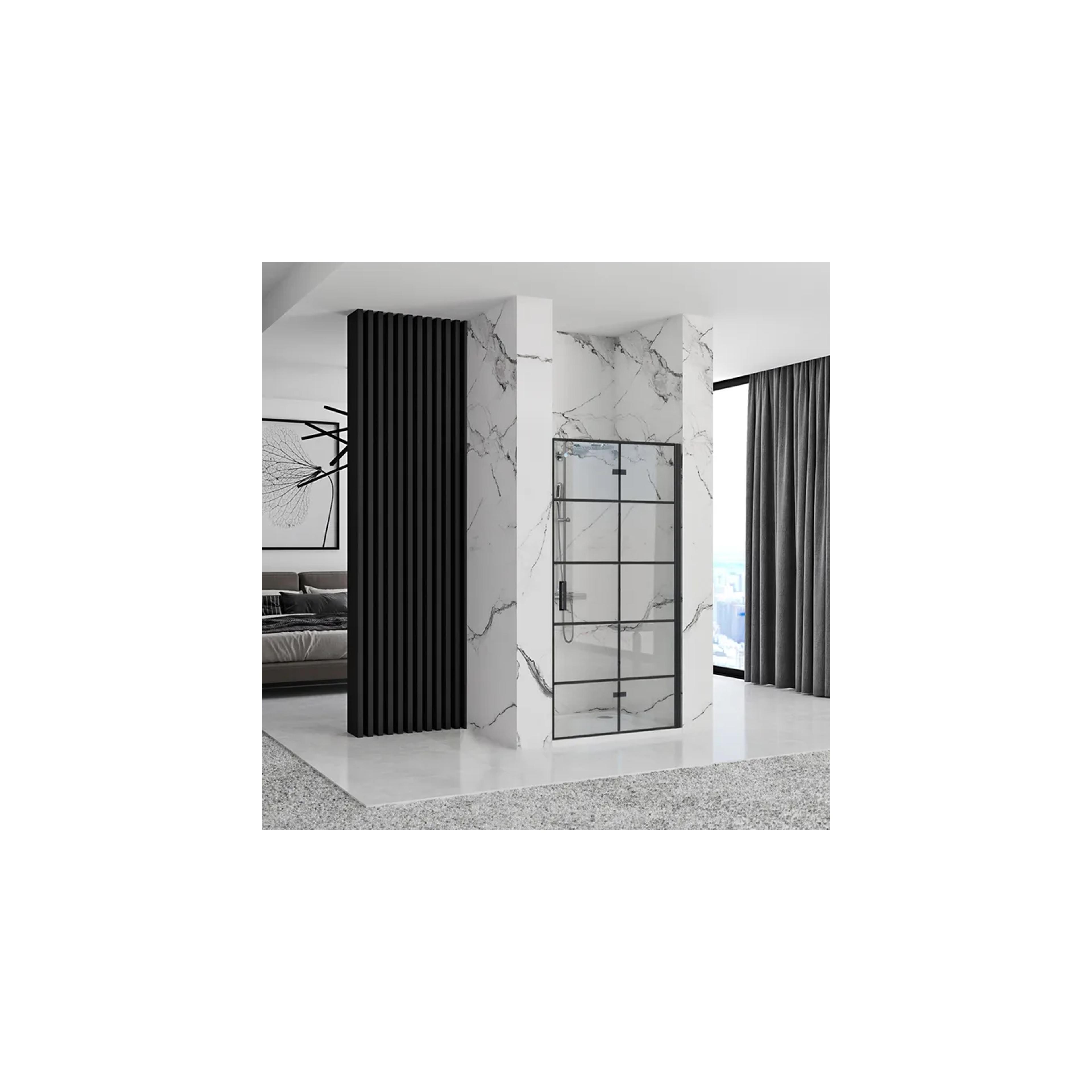 Porte de douche Rea Molier Black 90 + profilé