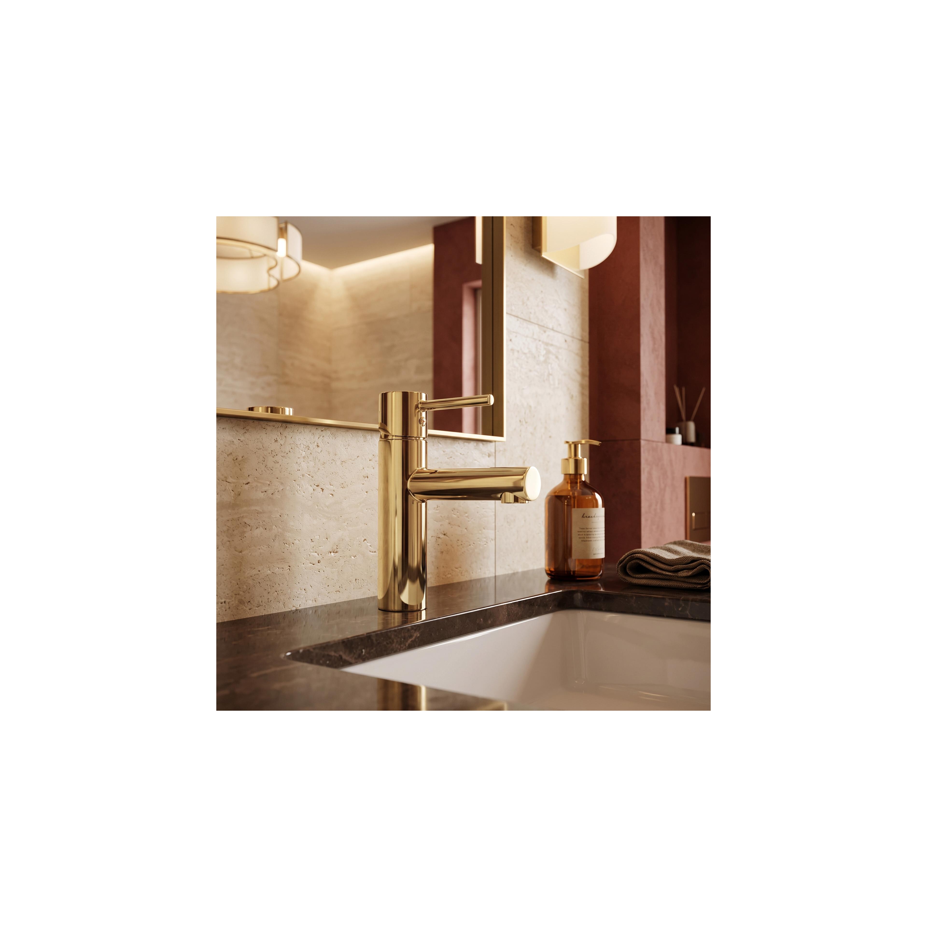 Bathroom faucet Rea Tess  Gold Low