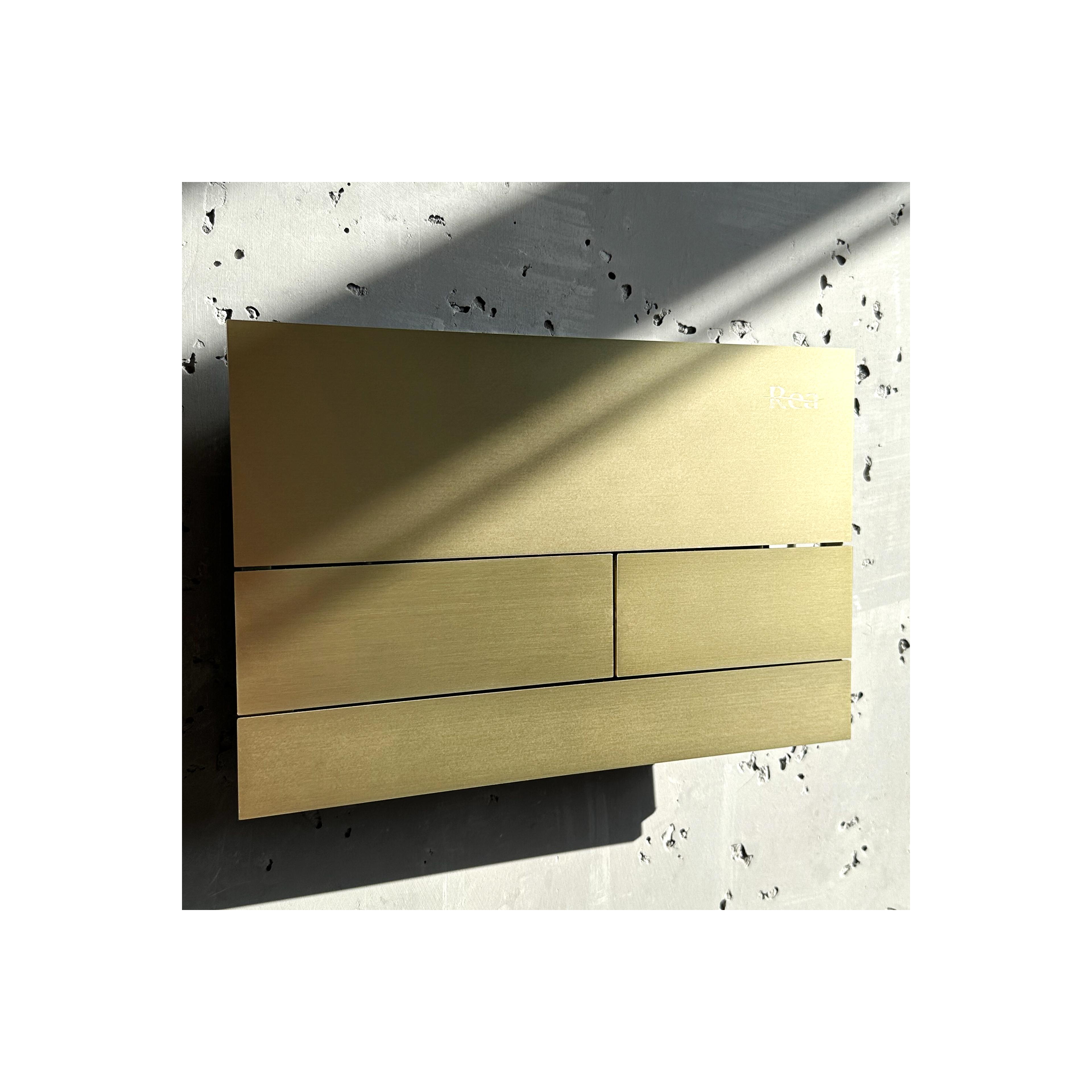 Mygtukas skirtas montuojamam stelažui Rea T K011A-Q Gold Brush