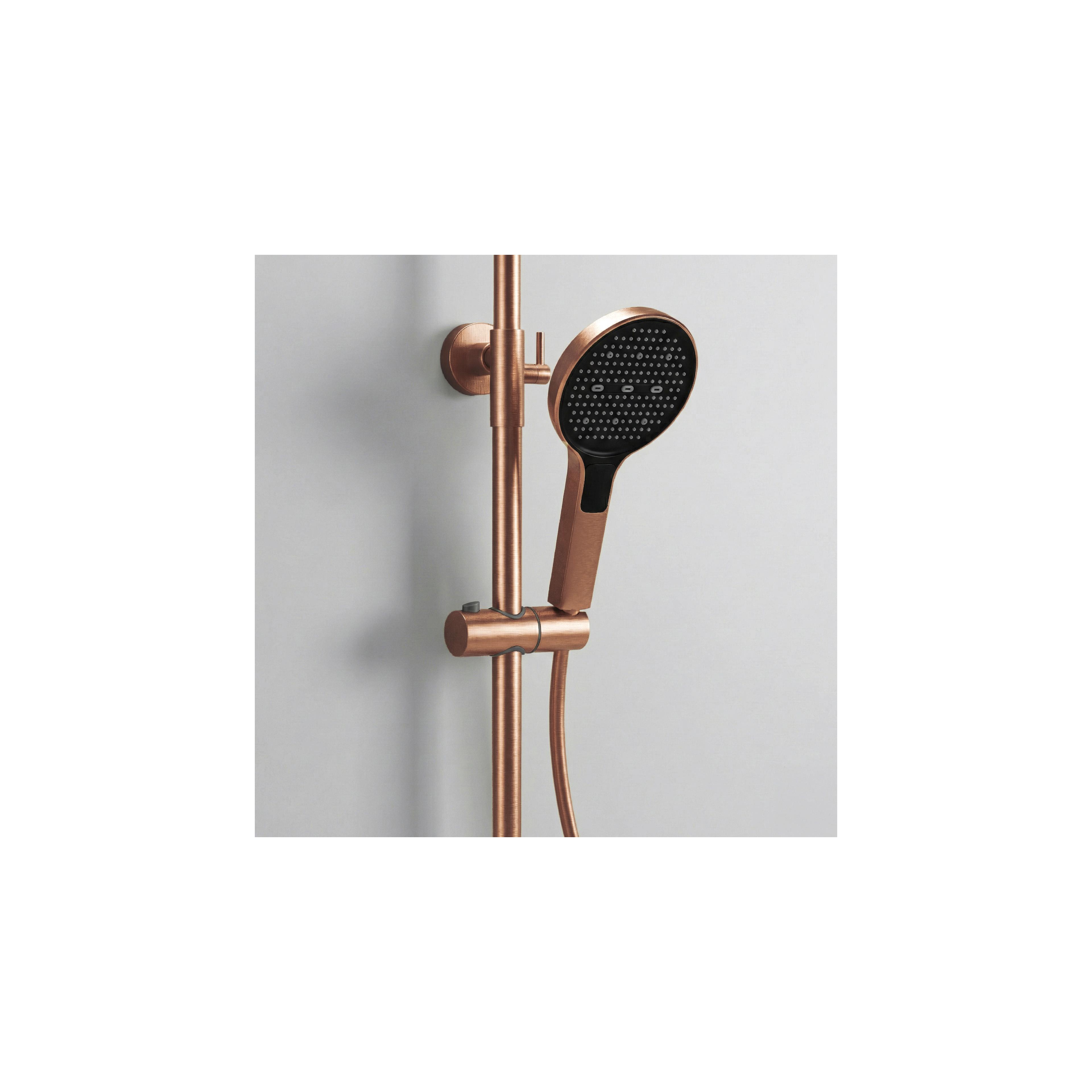 Ρυθμιζόμενη Στήλη Ντουζ  REA Creo Brush Copper 87- 128 εκ.
