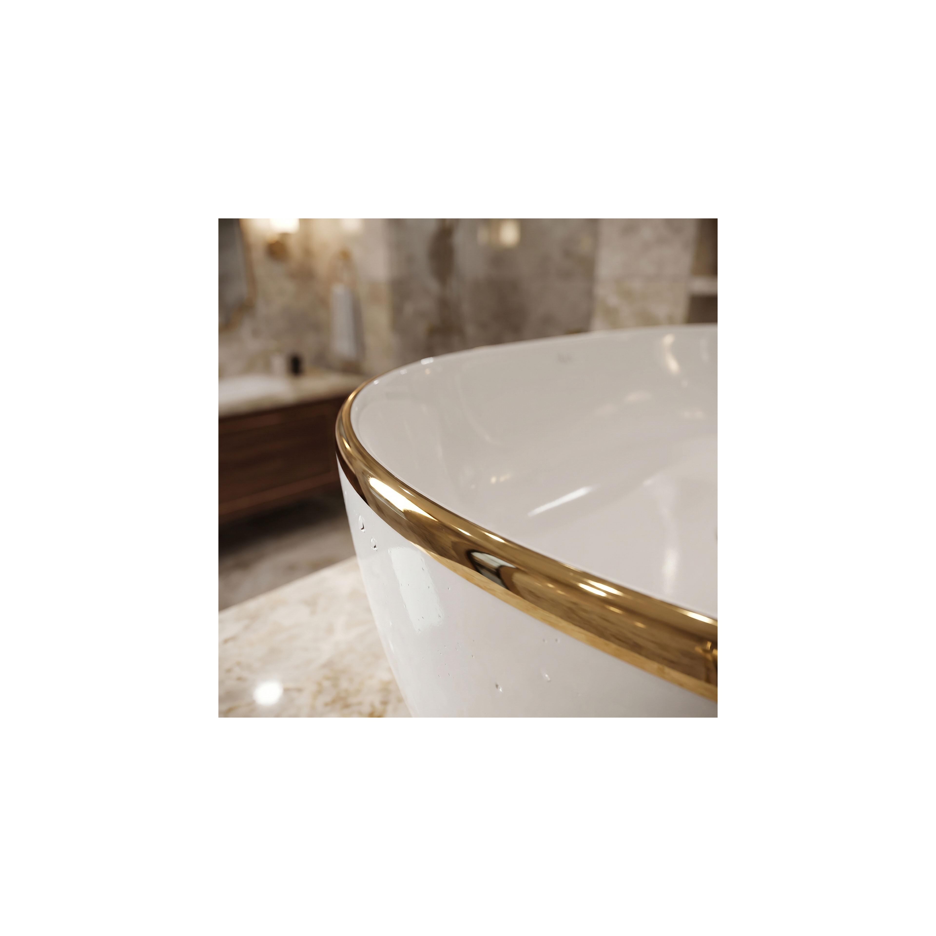 Rea CLEO 61 Gold Edge työtasopesuallas