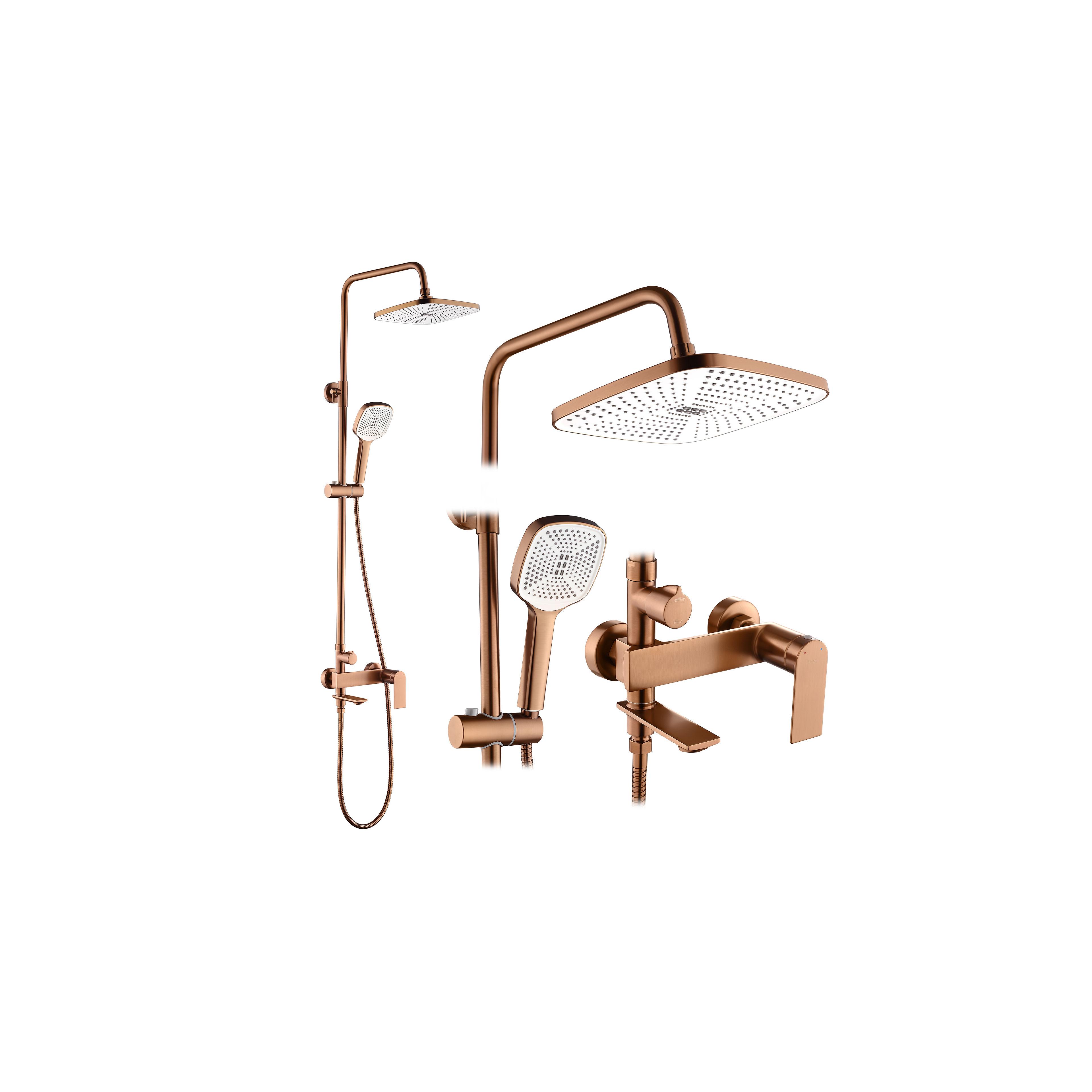 Shower set REA STORM COPPER BRUSH