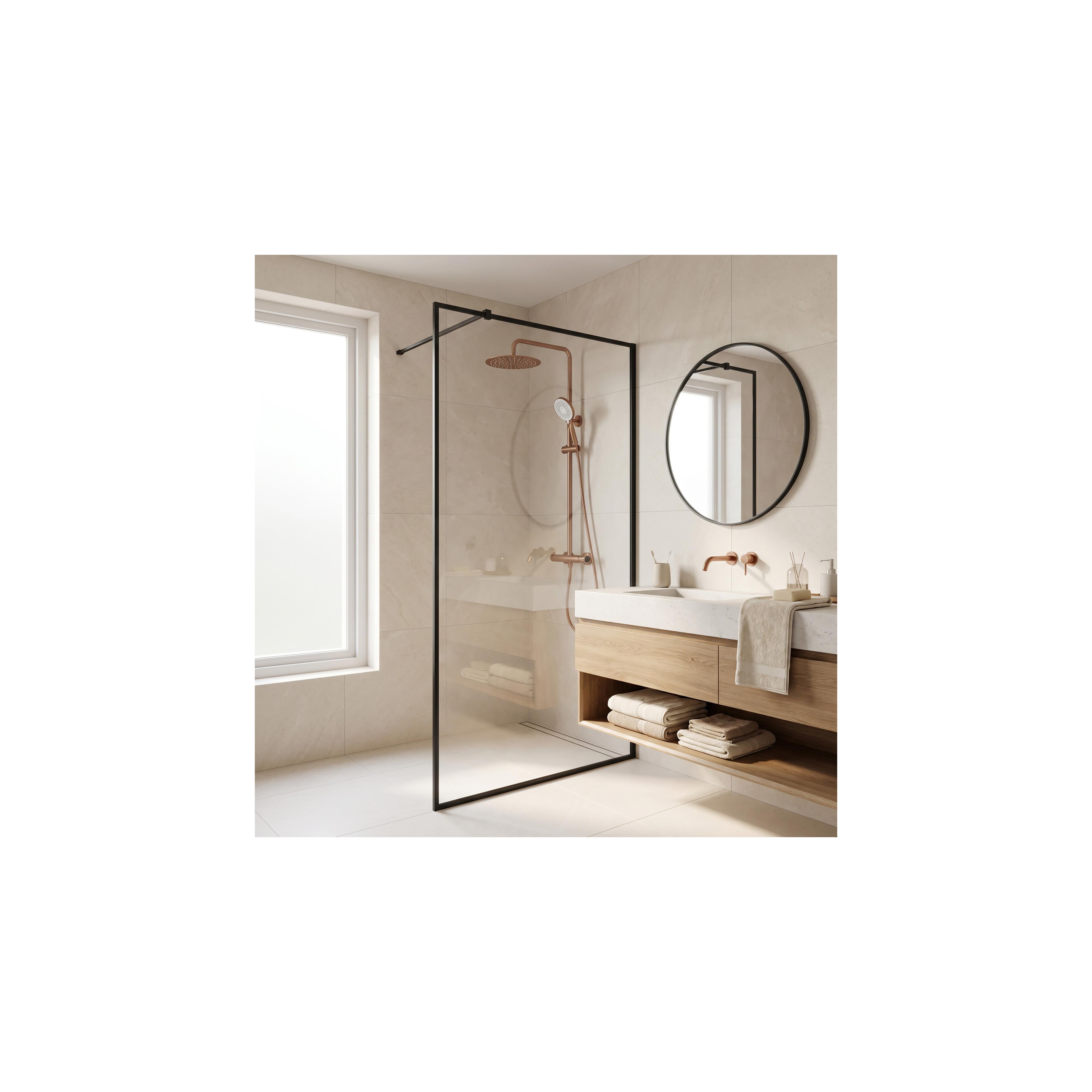 Душ система с Термостат Rea Drop Brush Copper