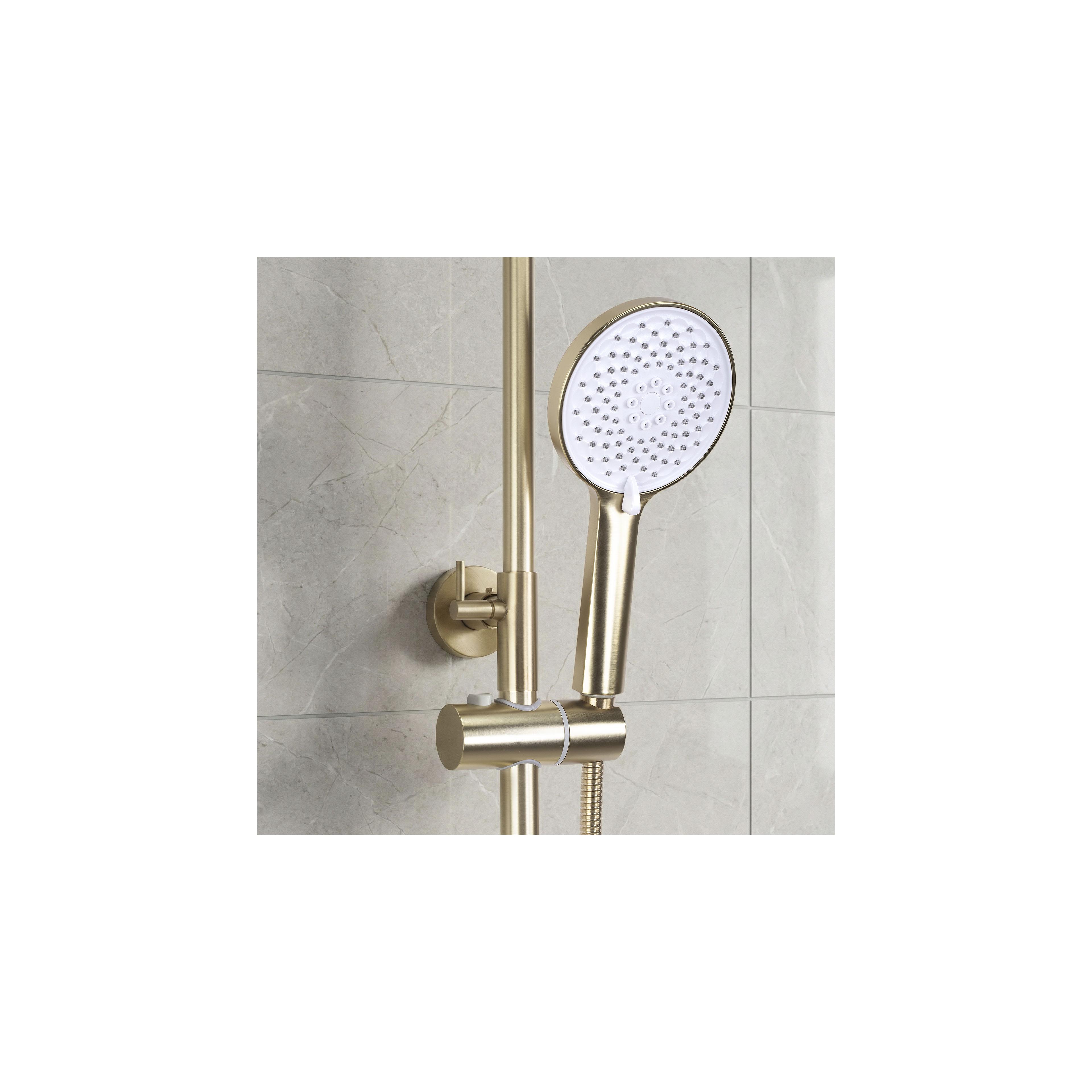 Kit de douche Rea Ontario Brush Gold