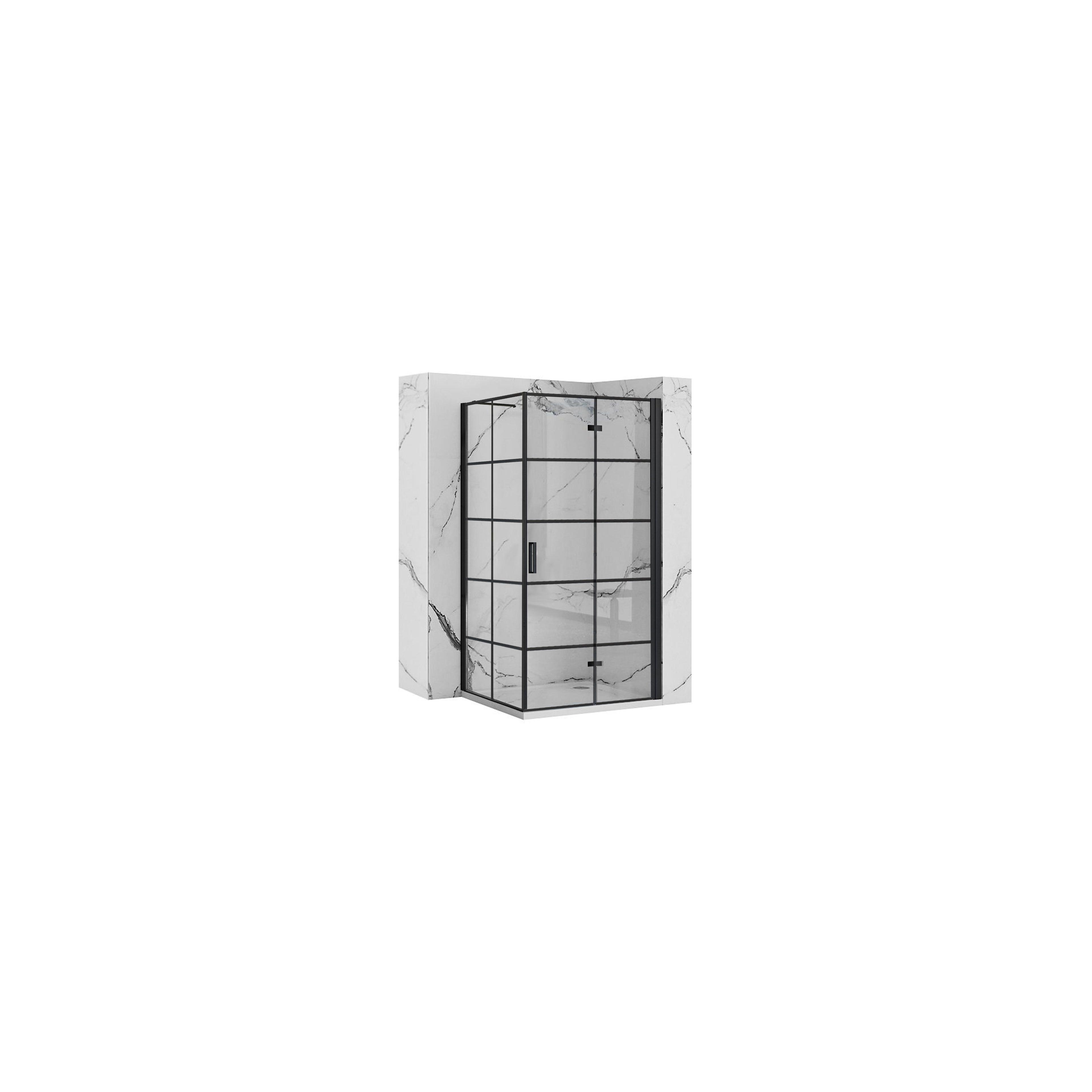 Cabina de dus Rea Molier Black 80x90