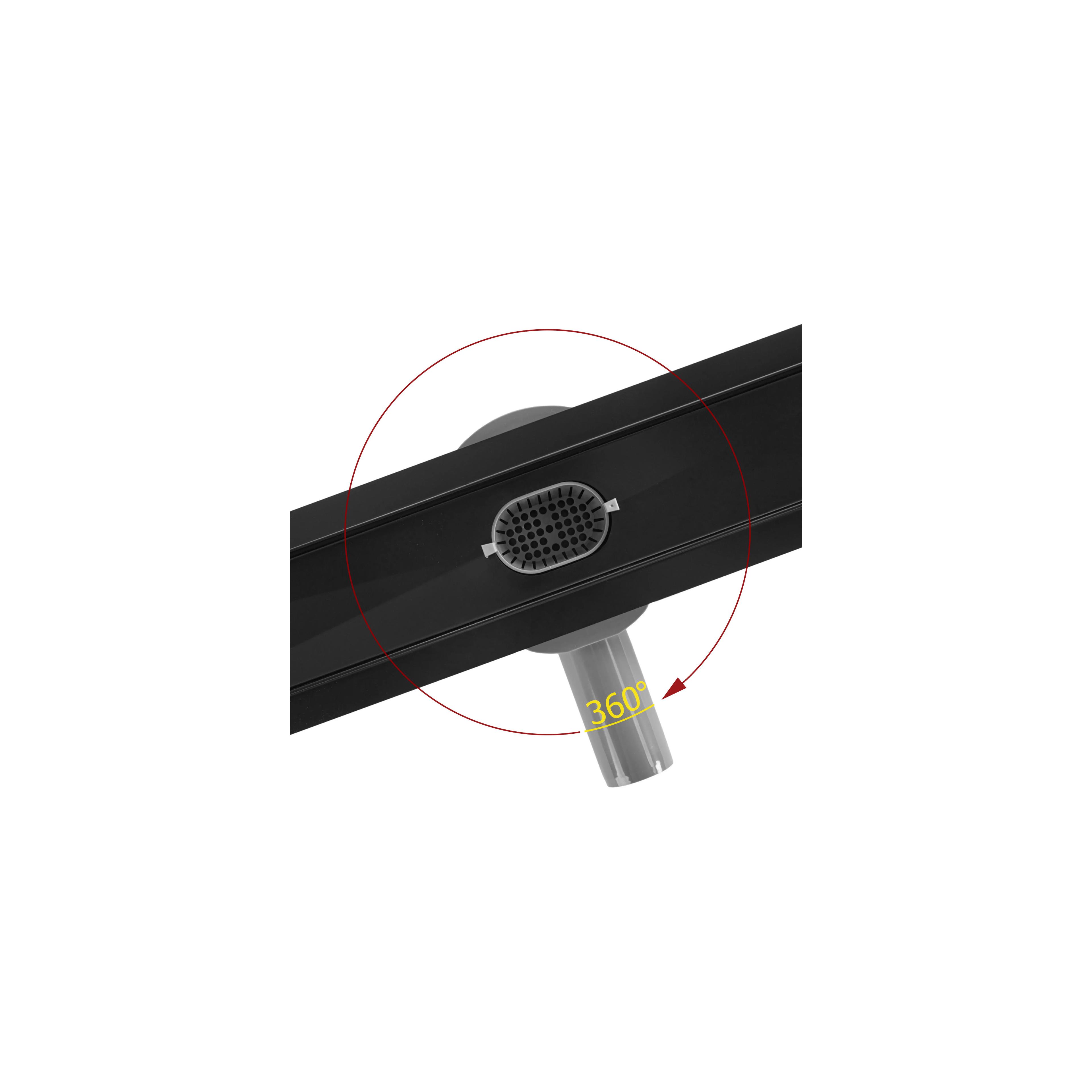 REA Neox pro Linear Drain Black 100