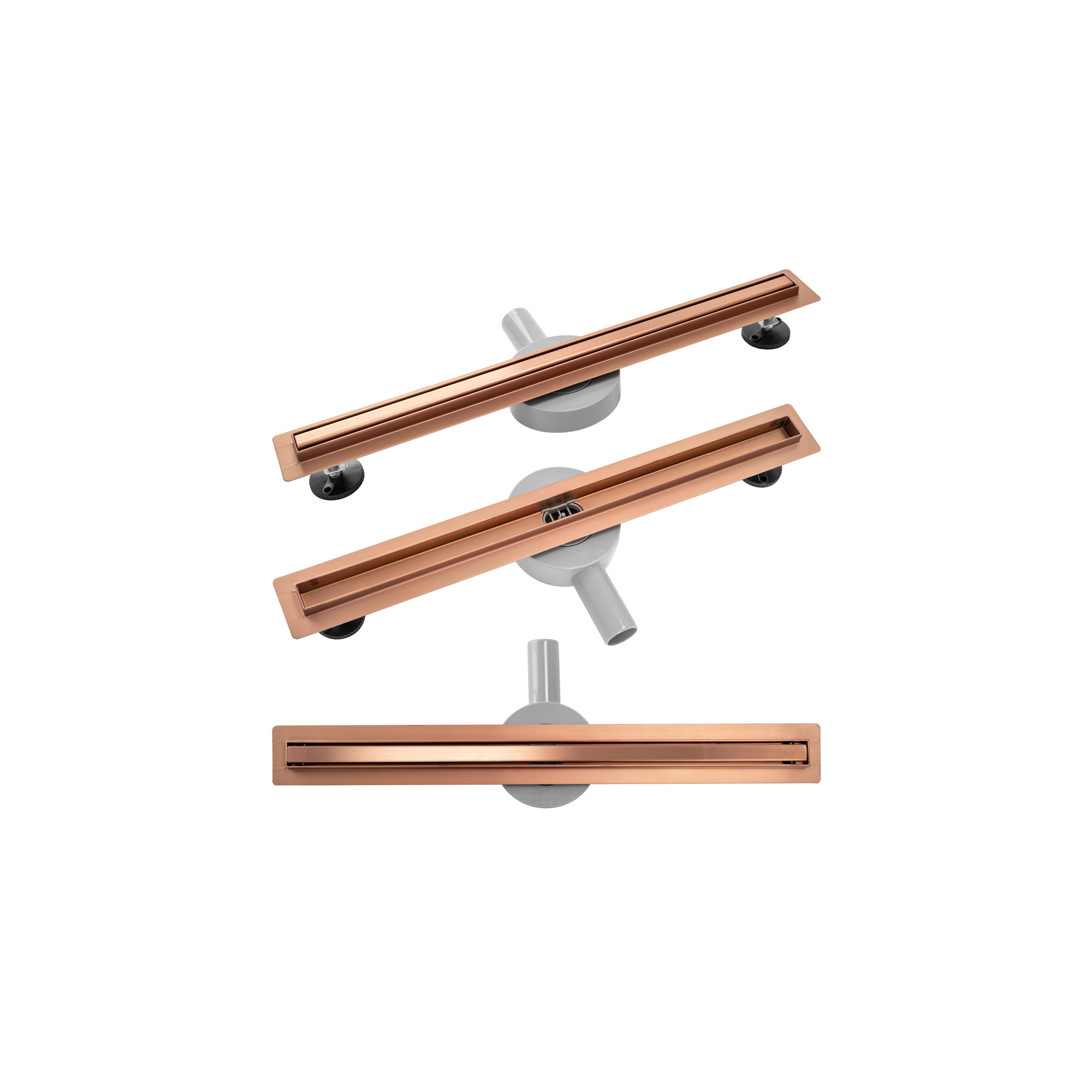 Rigola dus NEO Slim Pro brushed copper 60