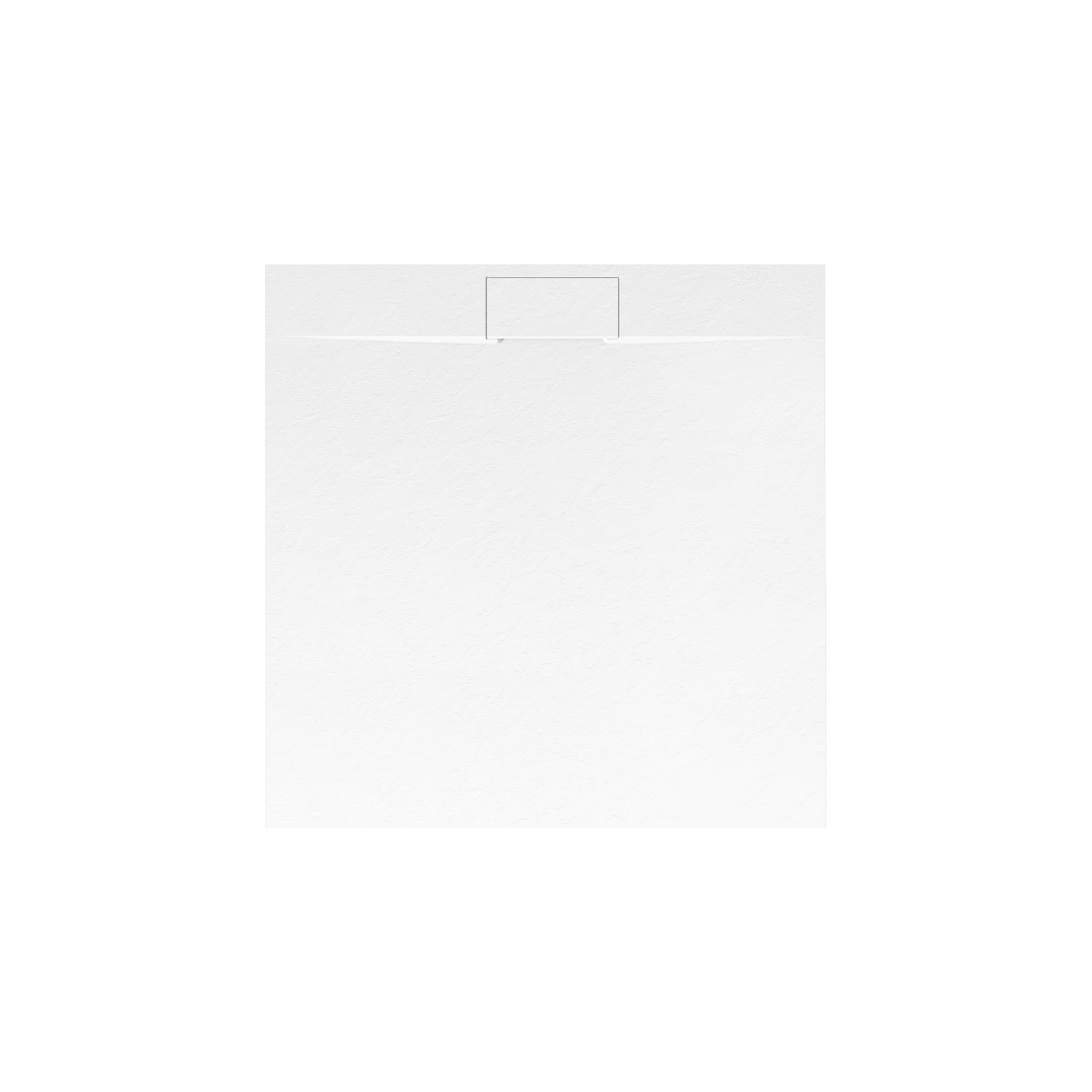 Shower tray Bazalt White 90x90