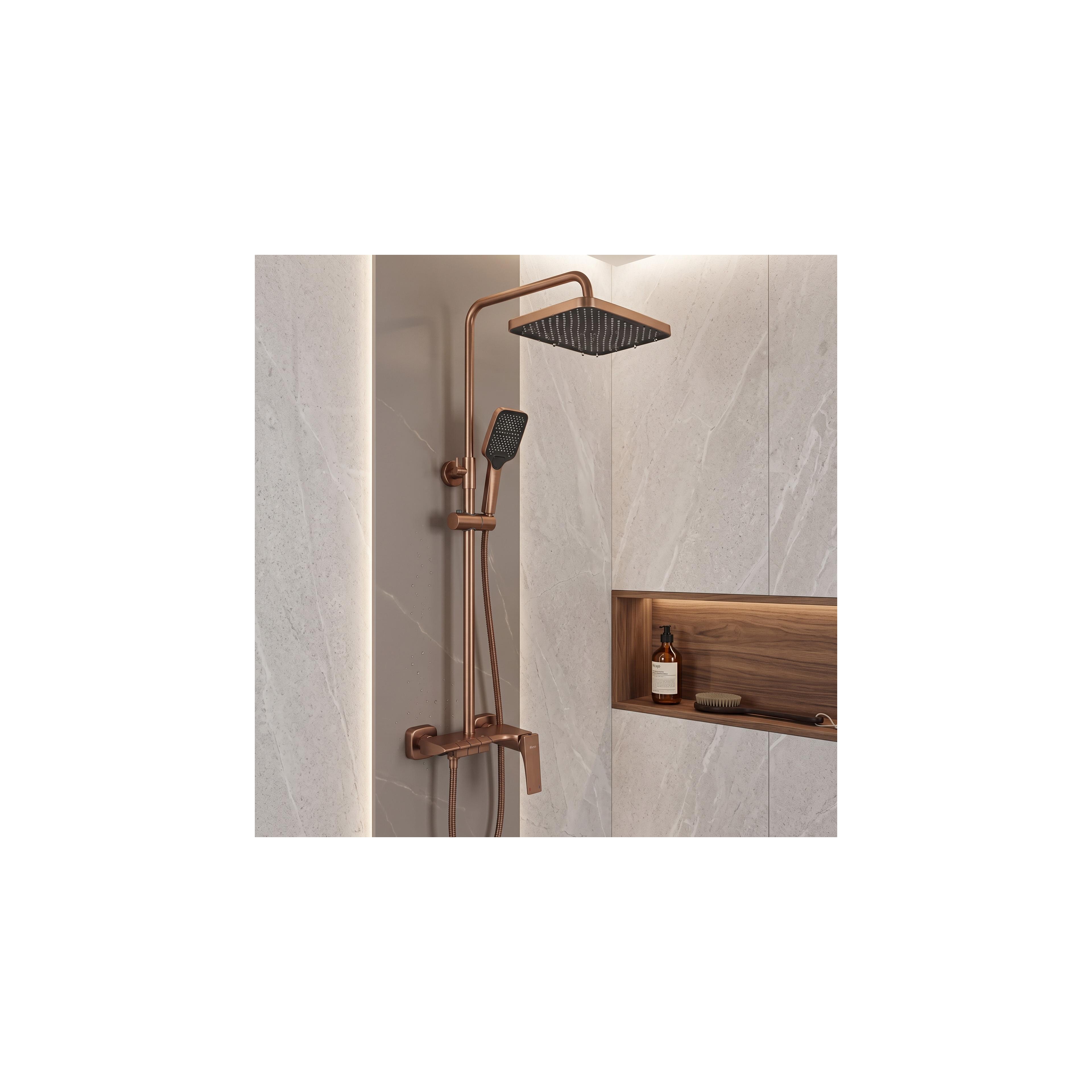 Set dus PREMIUM REA JOE Brush Copper