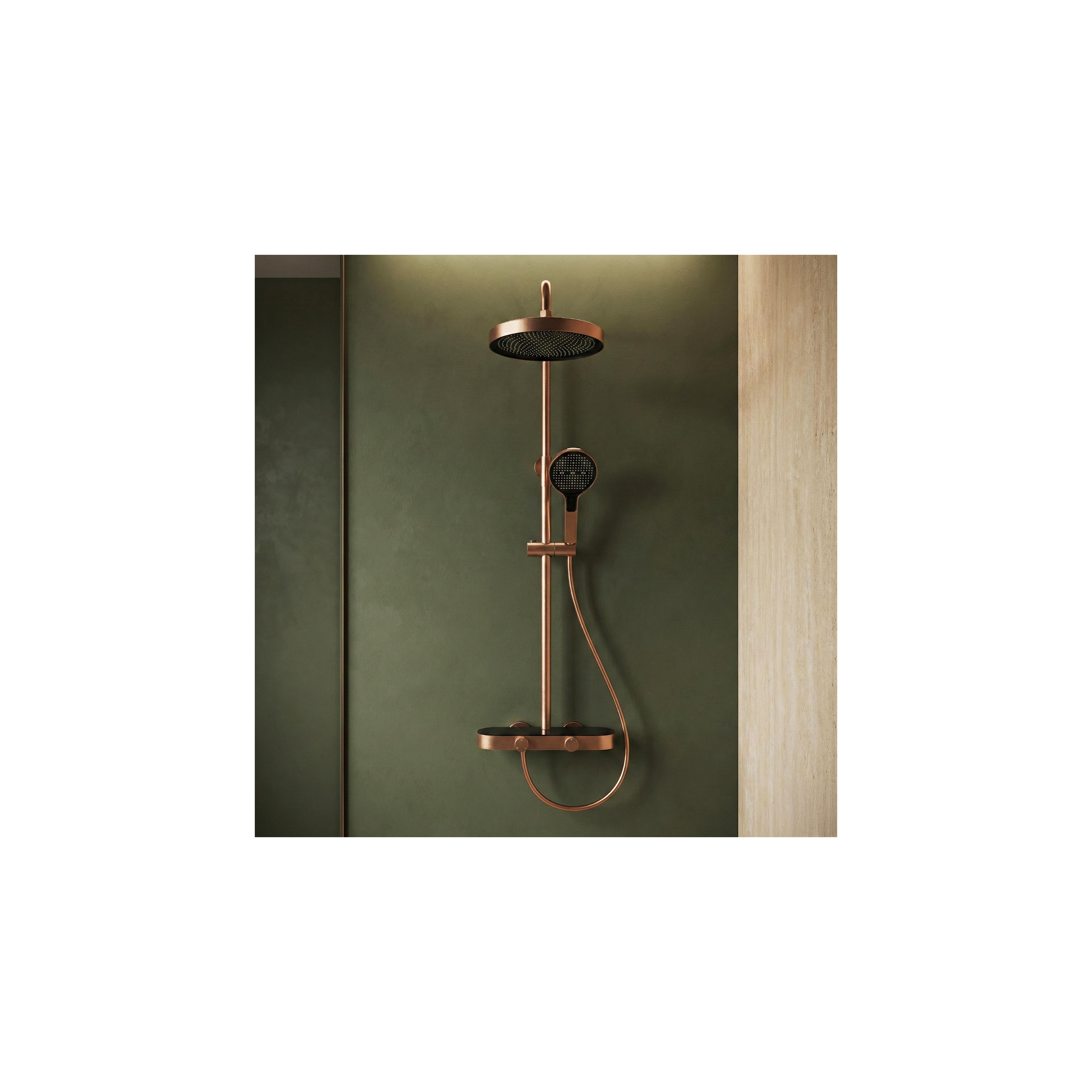 Ρυθμιζόμενη Στήλη Ντουζ  REA Creo Brush Copper 87- 128 εκ.