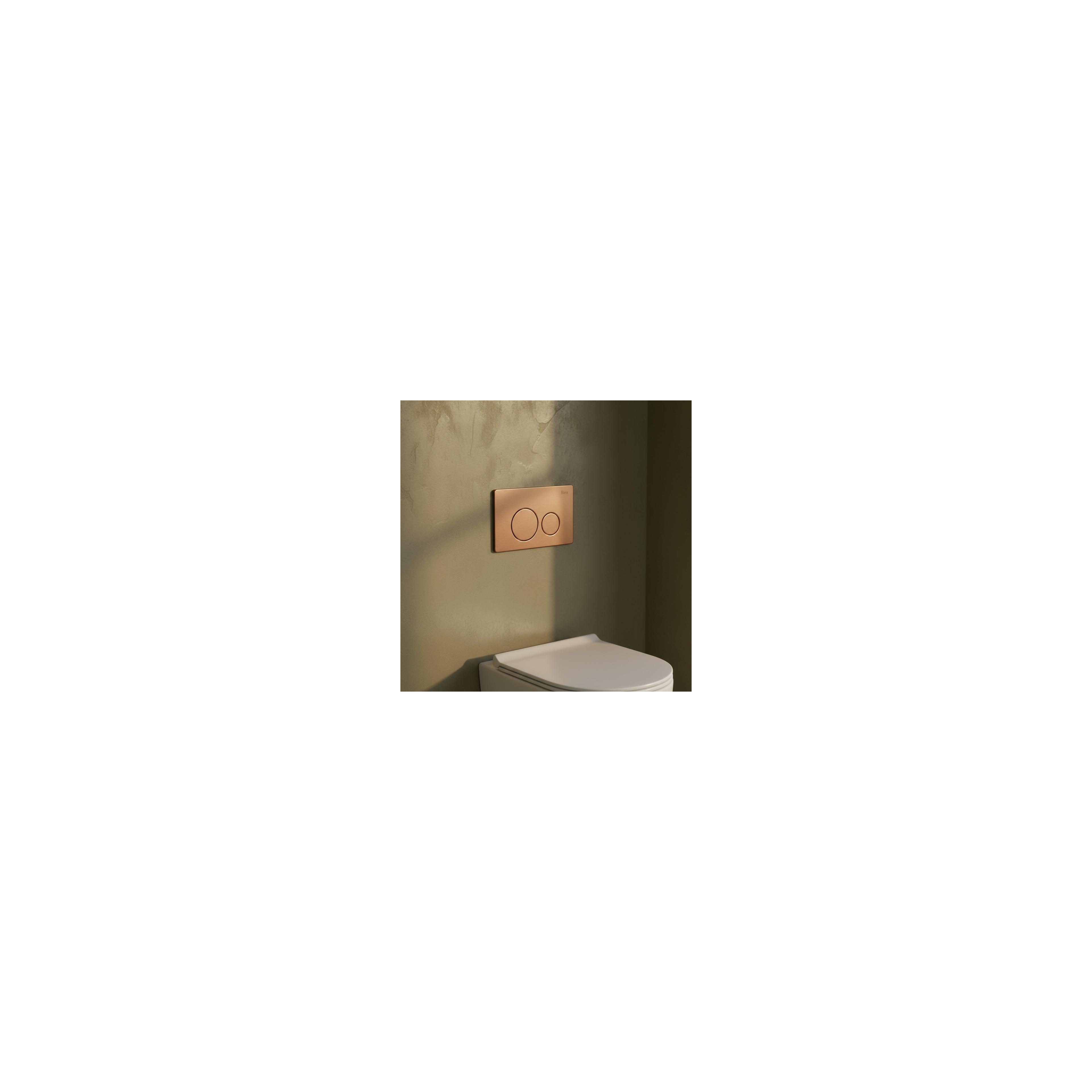 Plaque de commande WC type Rea I K011A-Q Copper Brush
