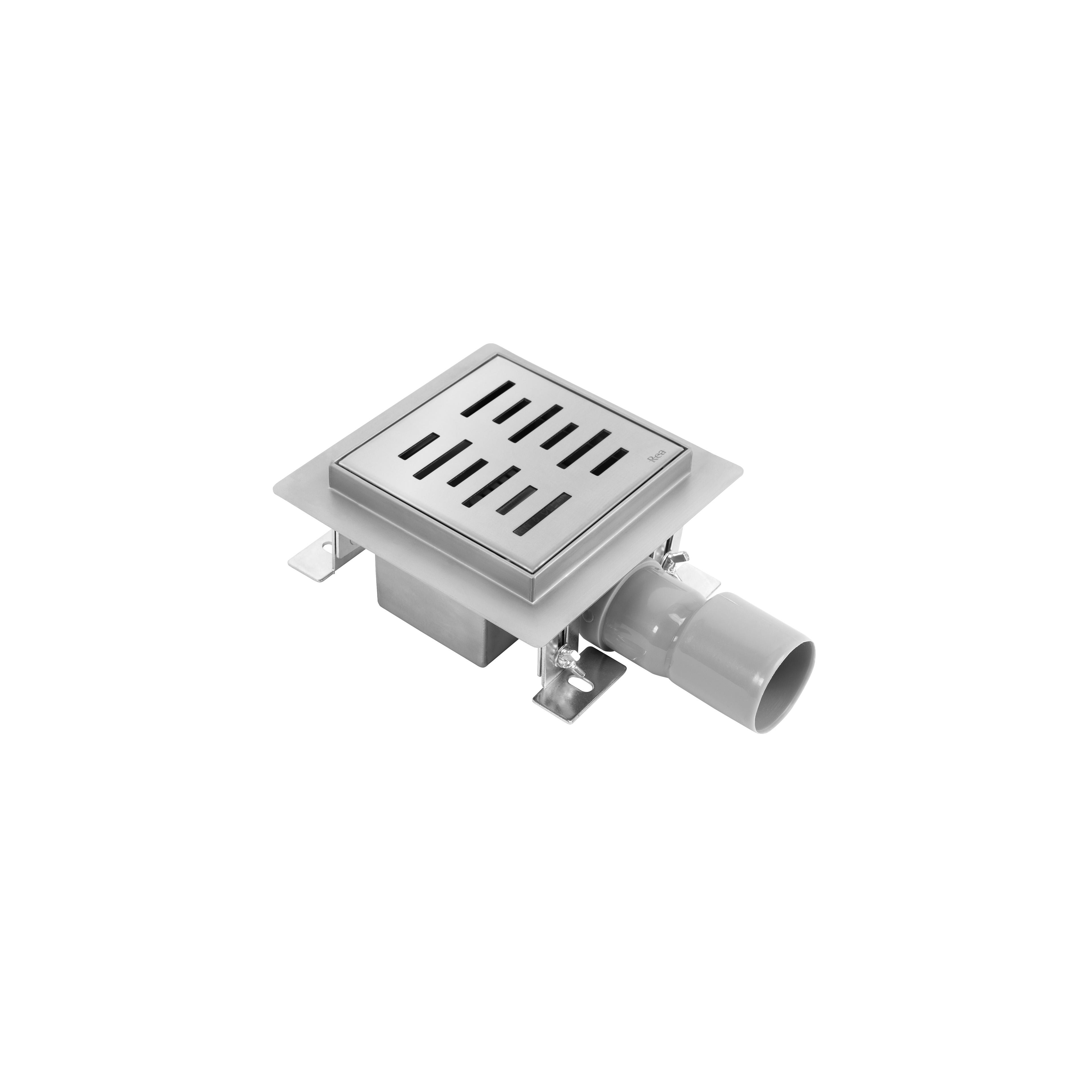 Linear drainage REA LINE Nickel Brush 12x12