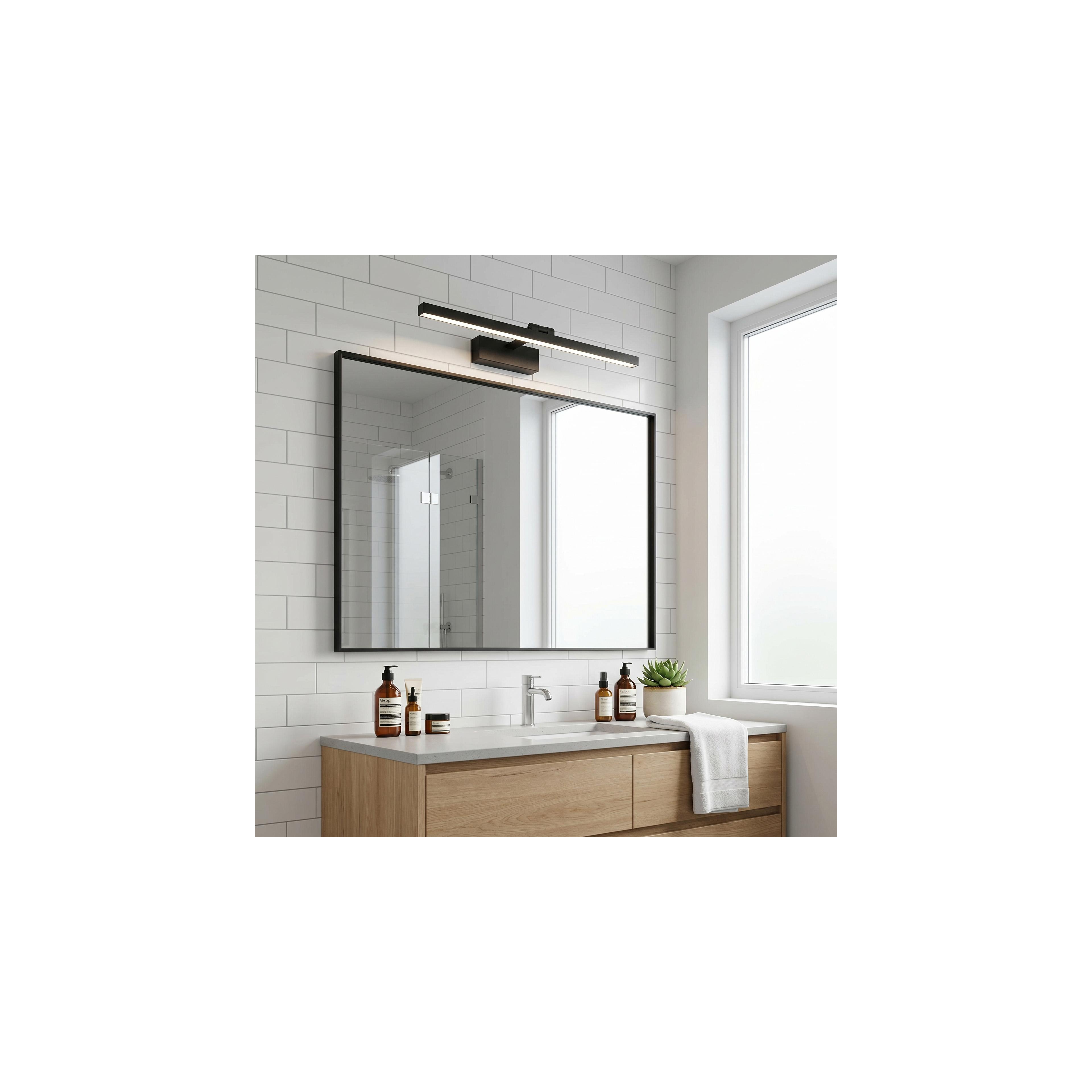 Kupatilska zidna LED lampa APP1867-1W 60 cm Black