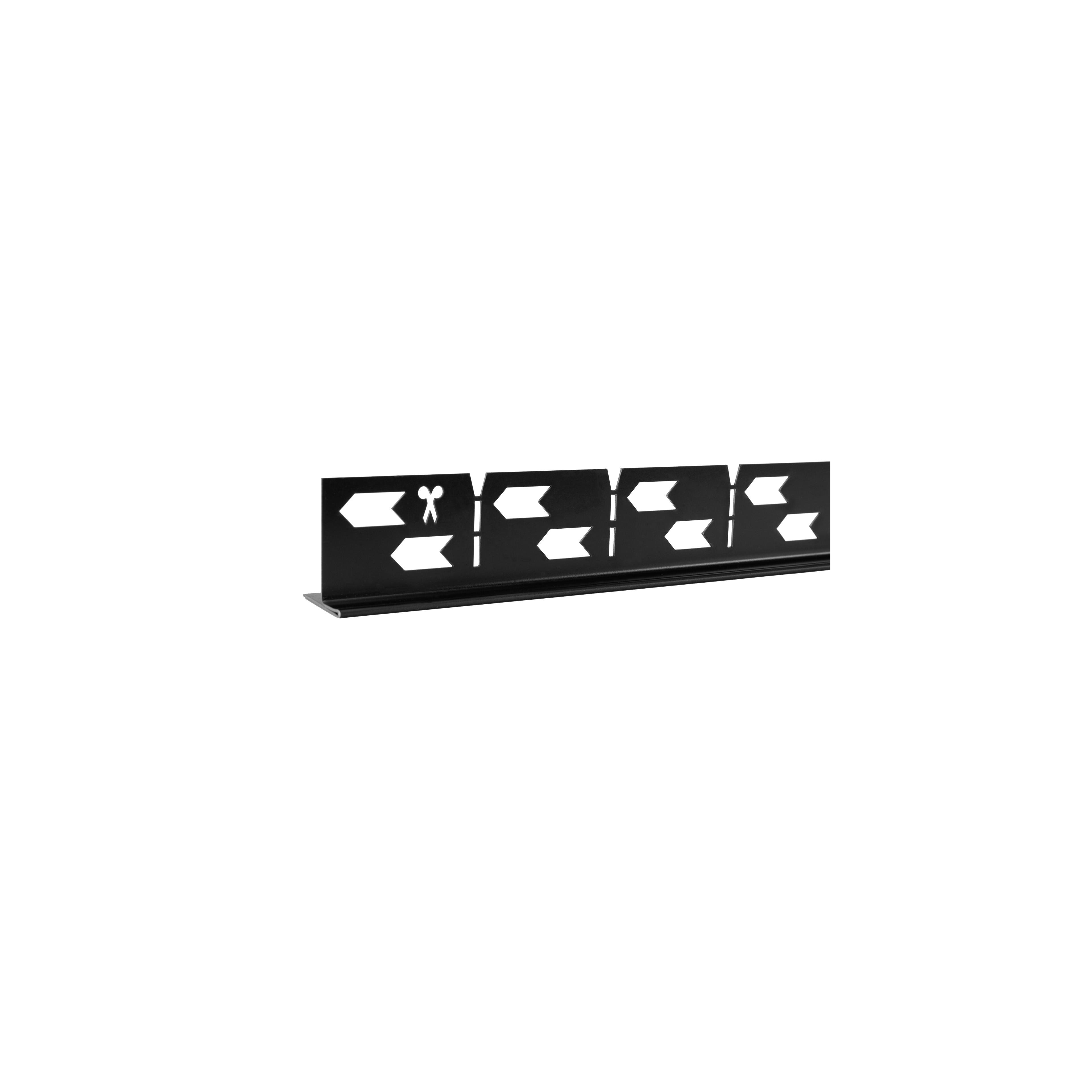 Наклонная планка для душевого поддона 100cm Black