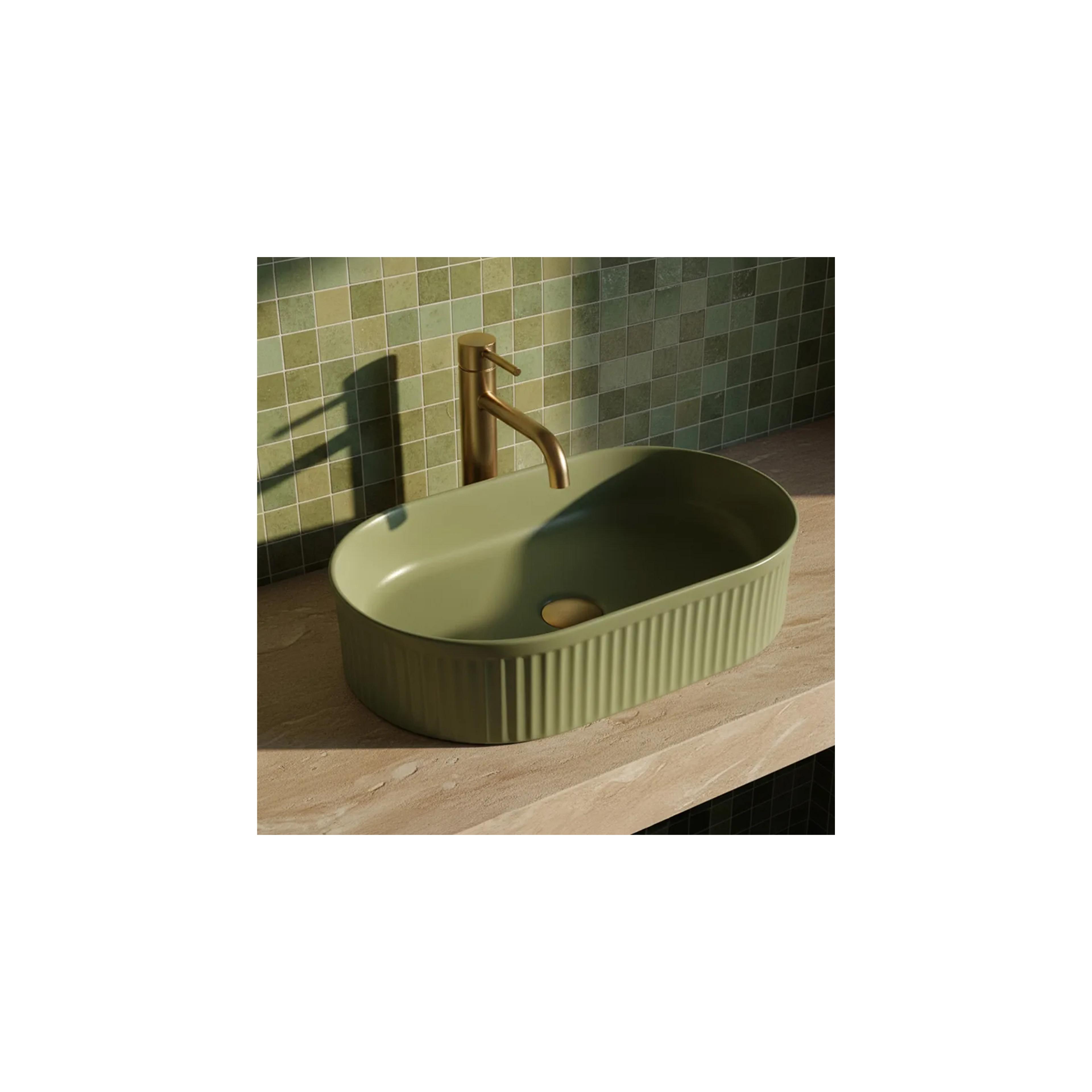 Countertop washbasin Rea Vanda Pistachio Matt