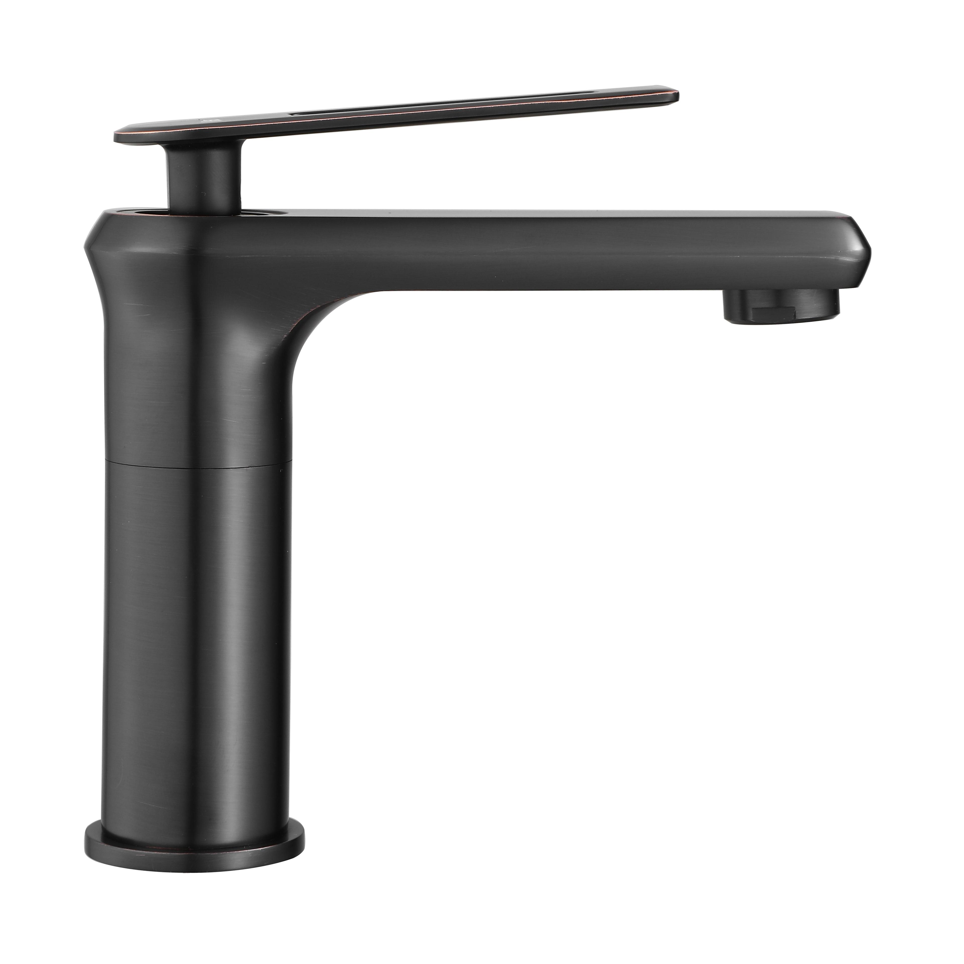 REA BLADE Black / Gold Brushed Mešalnik za umivalnik Low